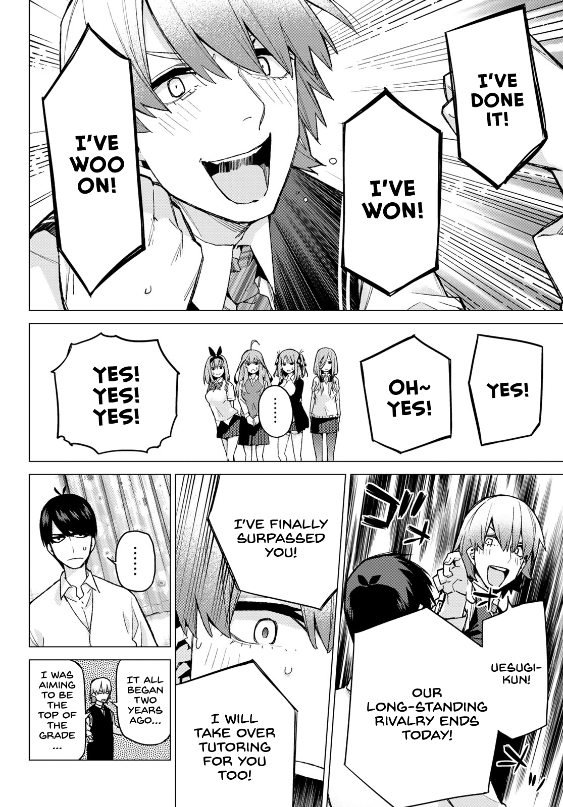 Go-Toubun No Hanayome - Chapter 73: New Kawanakajima