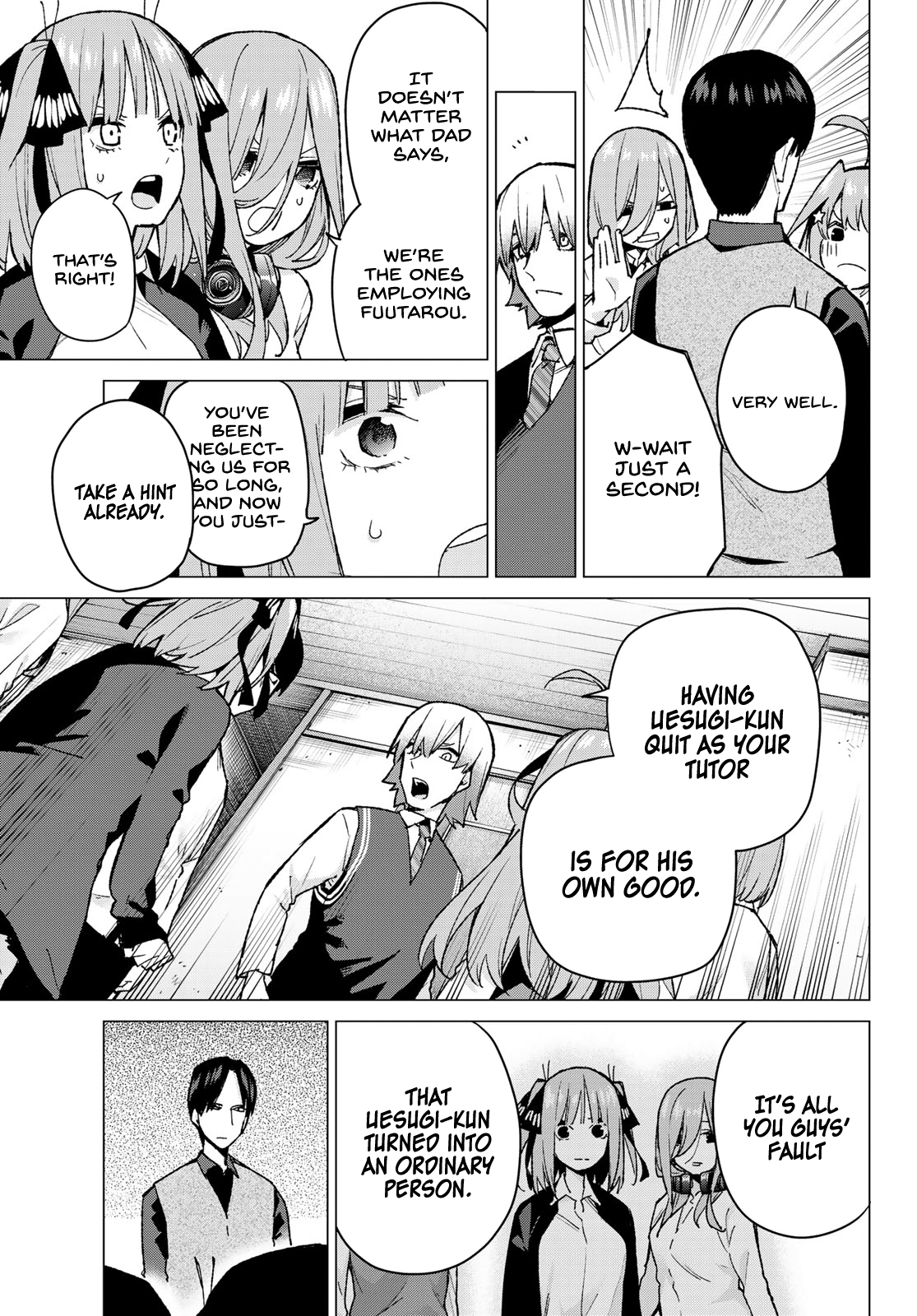 Go-Toubun No Hanayome - Chapter 73: New Kawanakajima