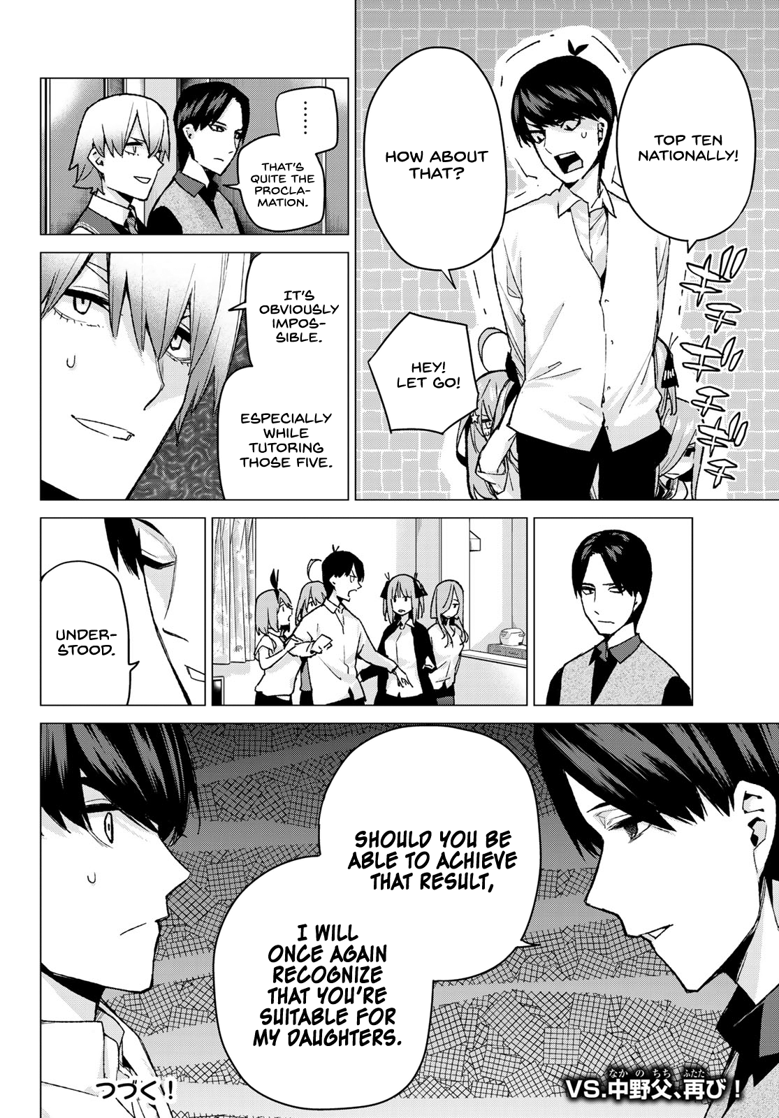 Go-Toubun No Hanayome - Chapter 73: New Kawanakajima