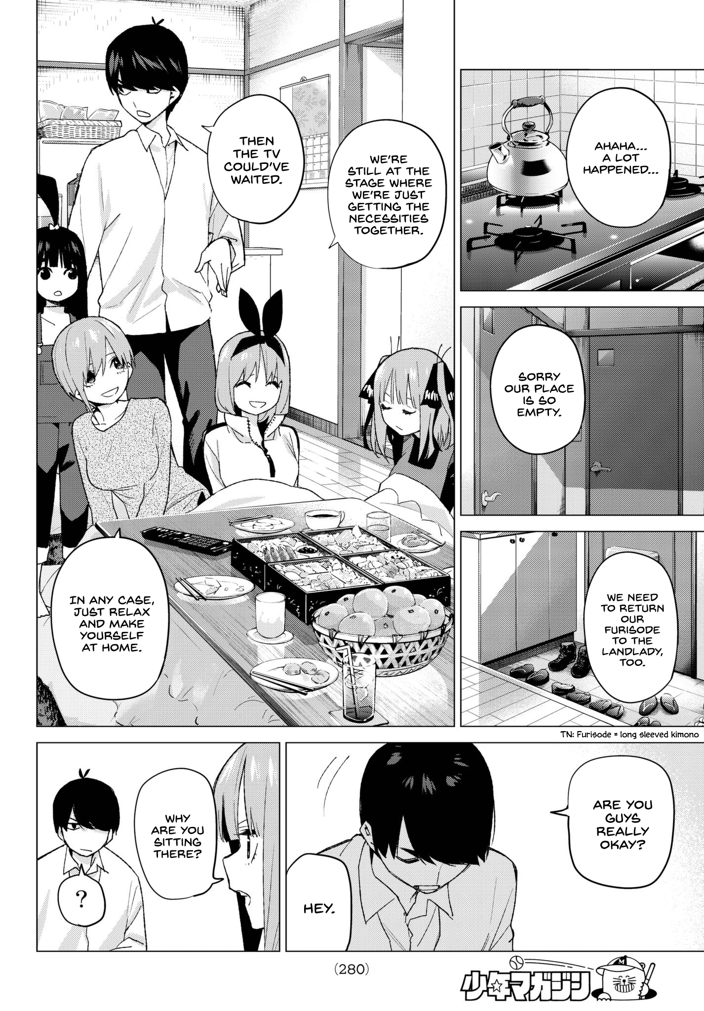 Go-Toubun No Hanayome - Chapter 51: First Spring