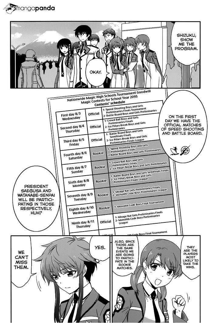 Mahouka Koukou No Rettousei - Kyuukousen Hen - Chapter 8