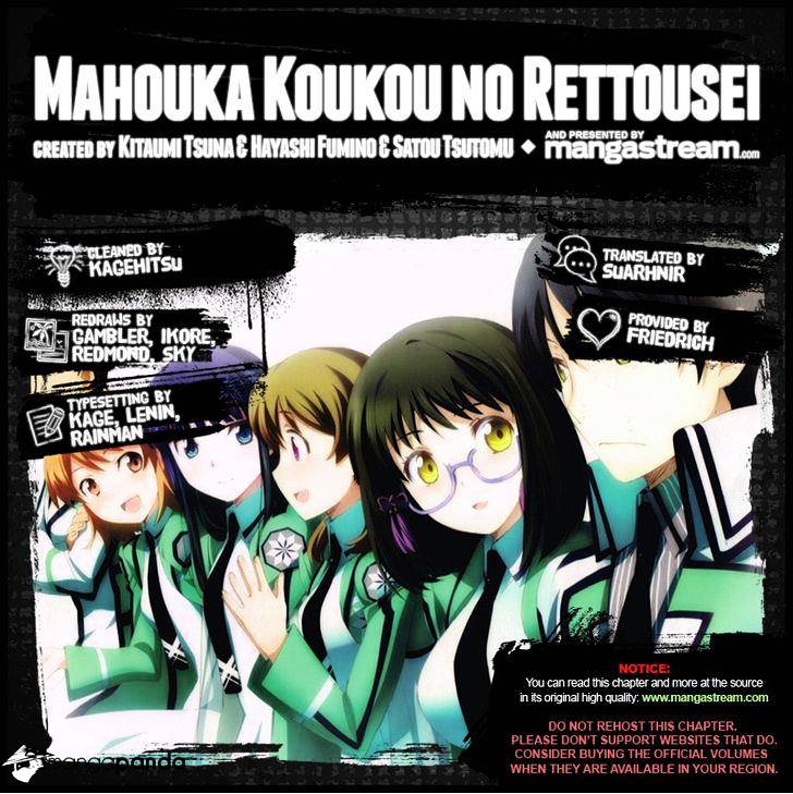 Mahouka Koukou No Rettousei - Kyuukousen Hen - Chapter 1 : After The Exams