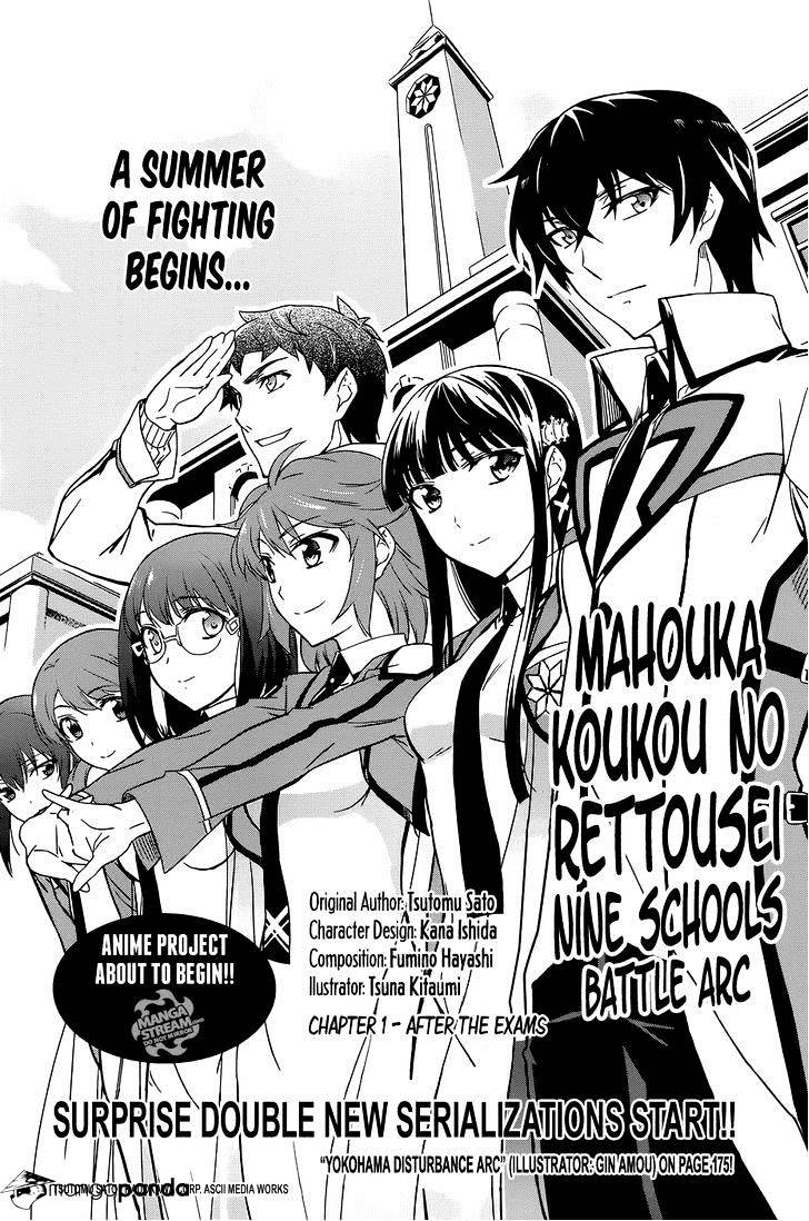 Mahouka Koukou No Rettousei - Kyuukousen Hen - Chapter 1 : After The Exams