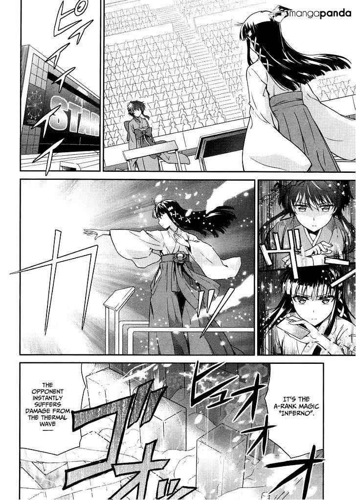 Mahouka Koukou No Rettousei - Kyuukousen Hen - Chapter 15 : Confrontation Of Classmates