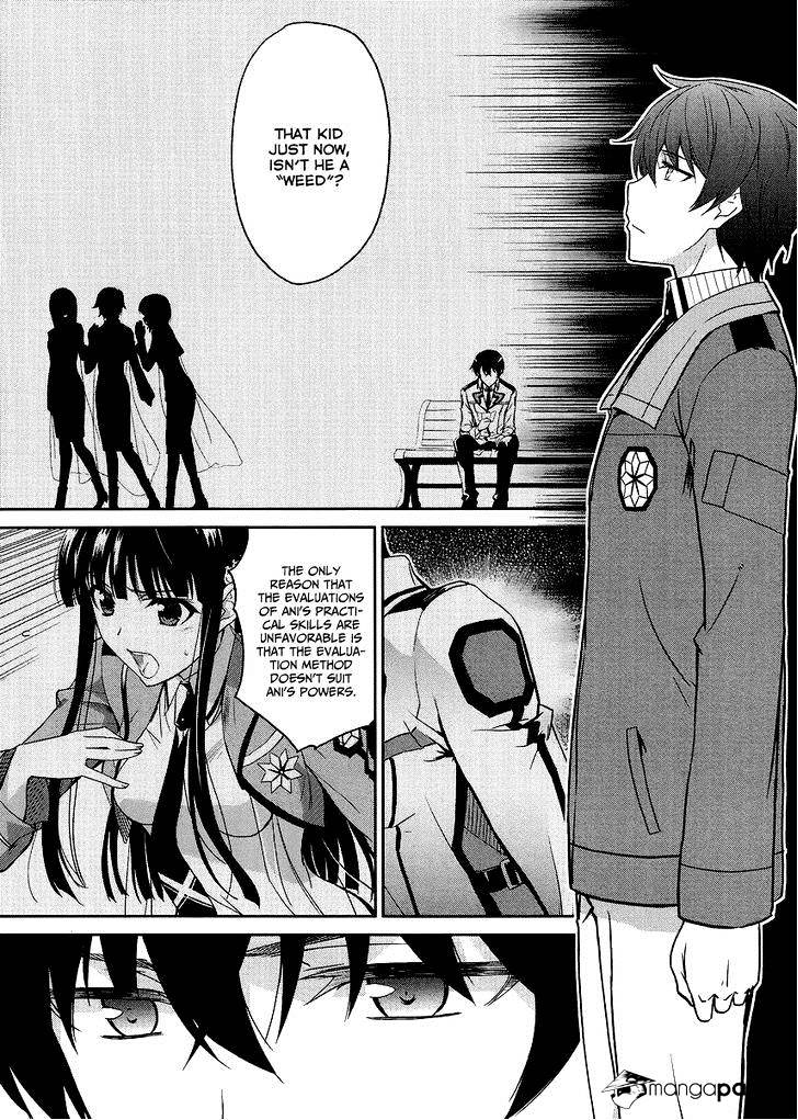 Mahouka Koukou No Rettousei - Kyuukousen Hen - Chapter 15 : Confrontation Of Classmates