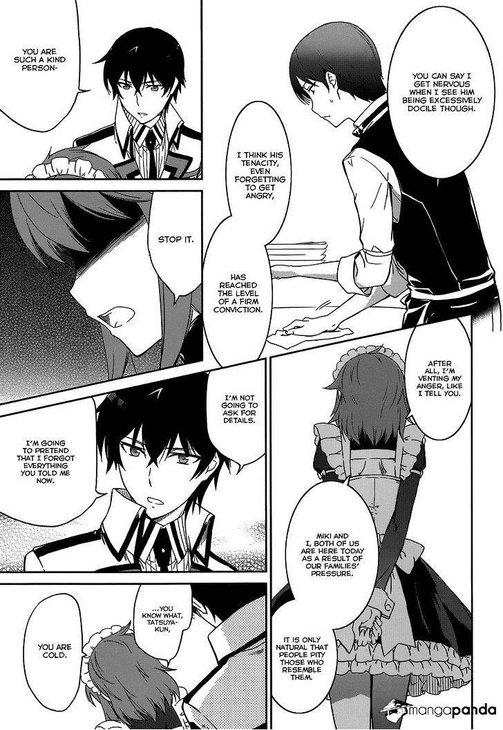 Mahouka Koukou No Rettousei - Kyuukousen Hen - Chapter 7 : The Night 002 Days Before The Battle Starts