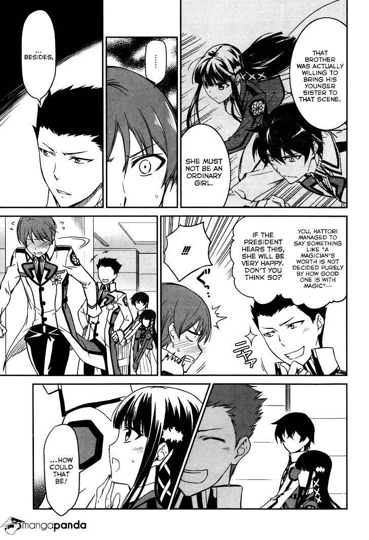 Mahouka Koukou No Rettousei - Kyuukousen Hen - Chapter 6 : Traffic Accident