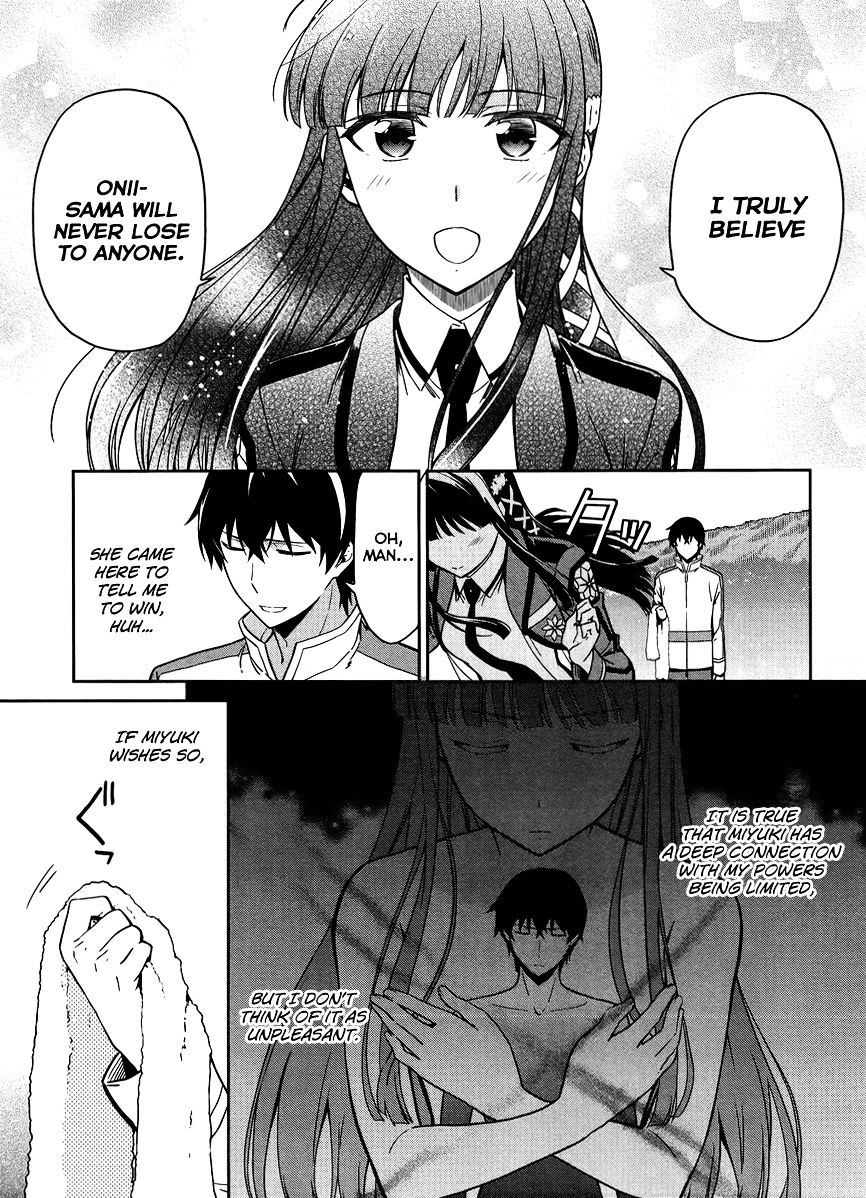 Mahouka Koukou No Rettousei - Kyuukousen Hen - Chapter 22