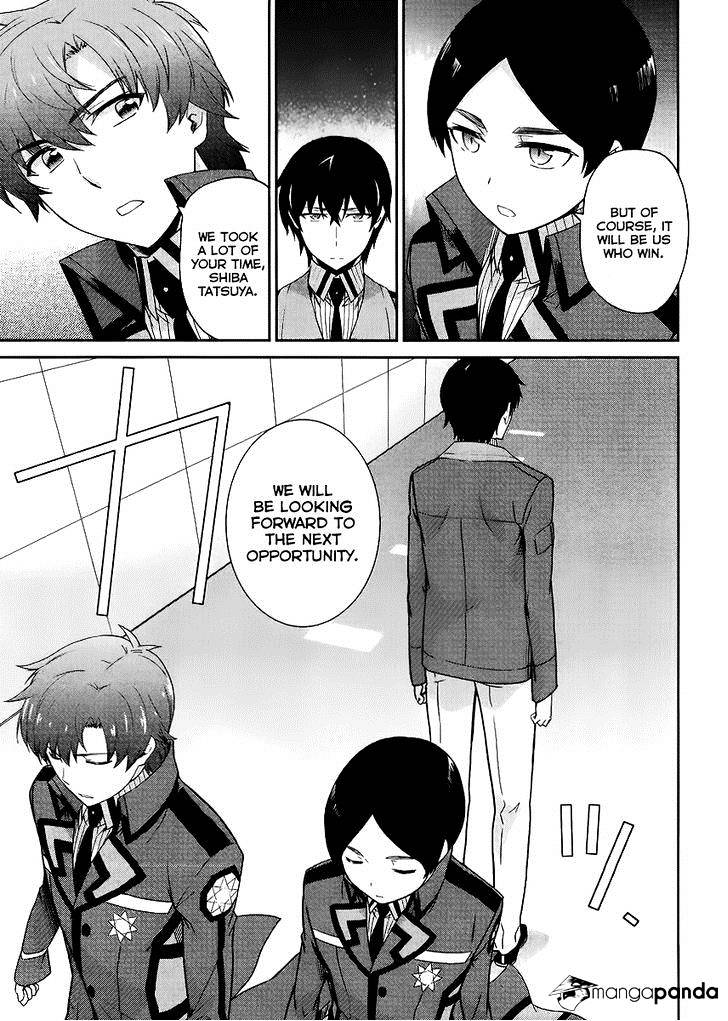 Mahouka Koukou No Rettousei - Kyuukousen Hen - Chapter 14 : Rookie Competitions ~Ice And Flames