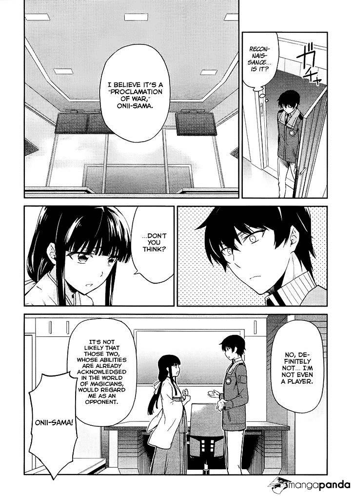 Mahouka Koukou No Rettousei - Kyuukousen Hen - Chapter 14 : Rookie Competitions ~Ice And Flames