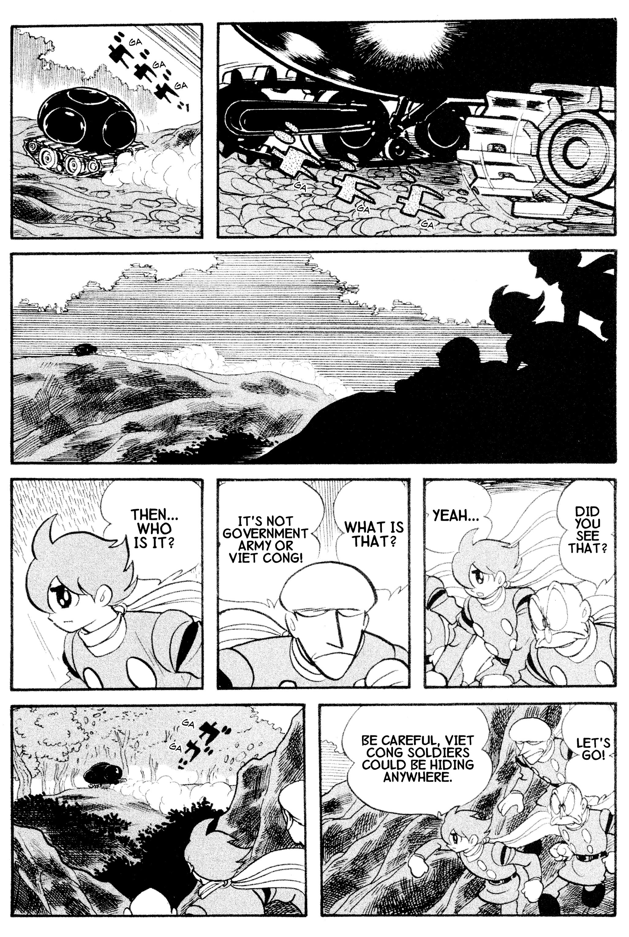 Cyborg 009 - Chapter 18.1: Vietnam Story | Mud And Blood