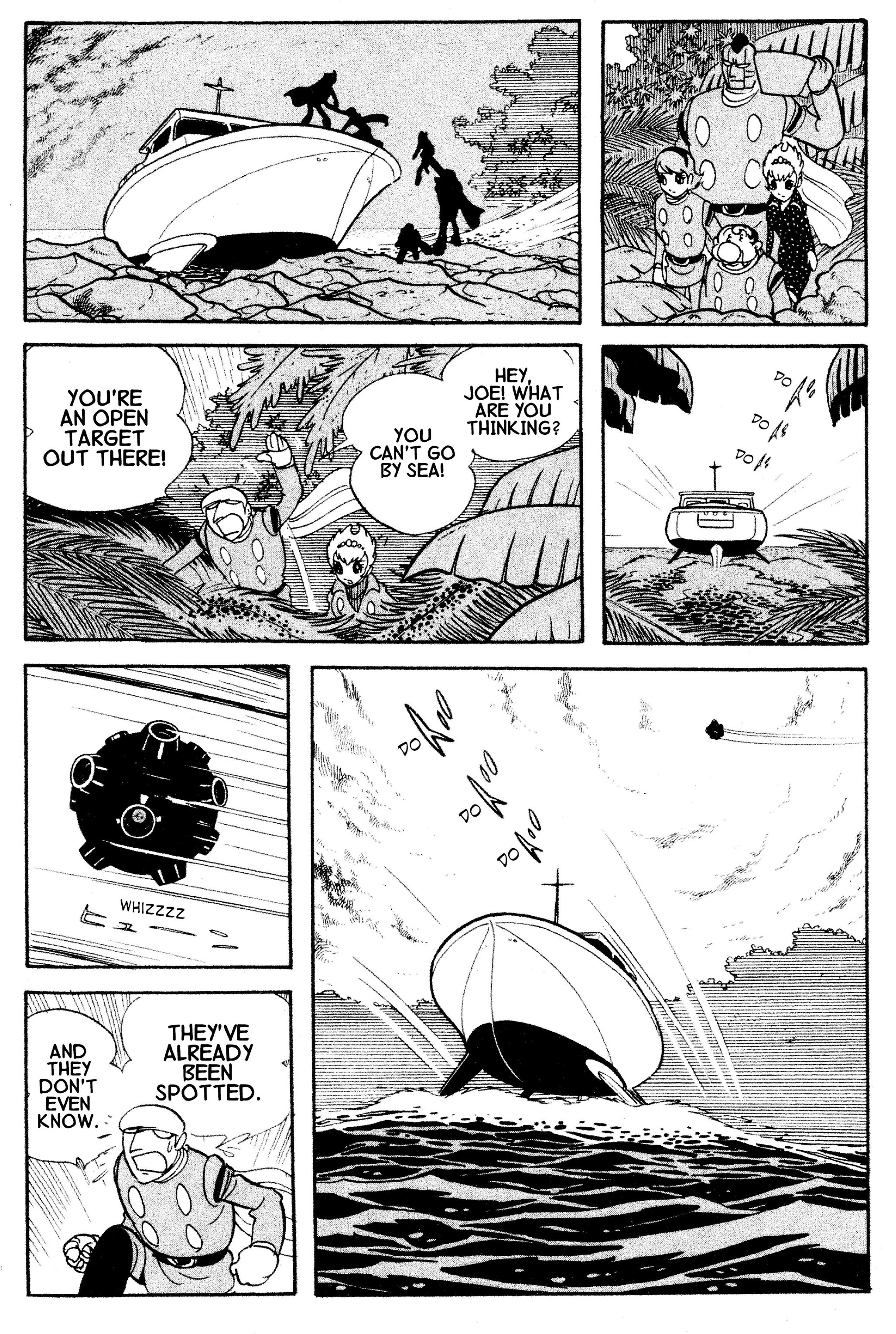 Cyborg 009 - Chapter 34.2: The Underground Empire Of Hades Story | Into The Underground Lair