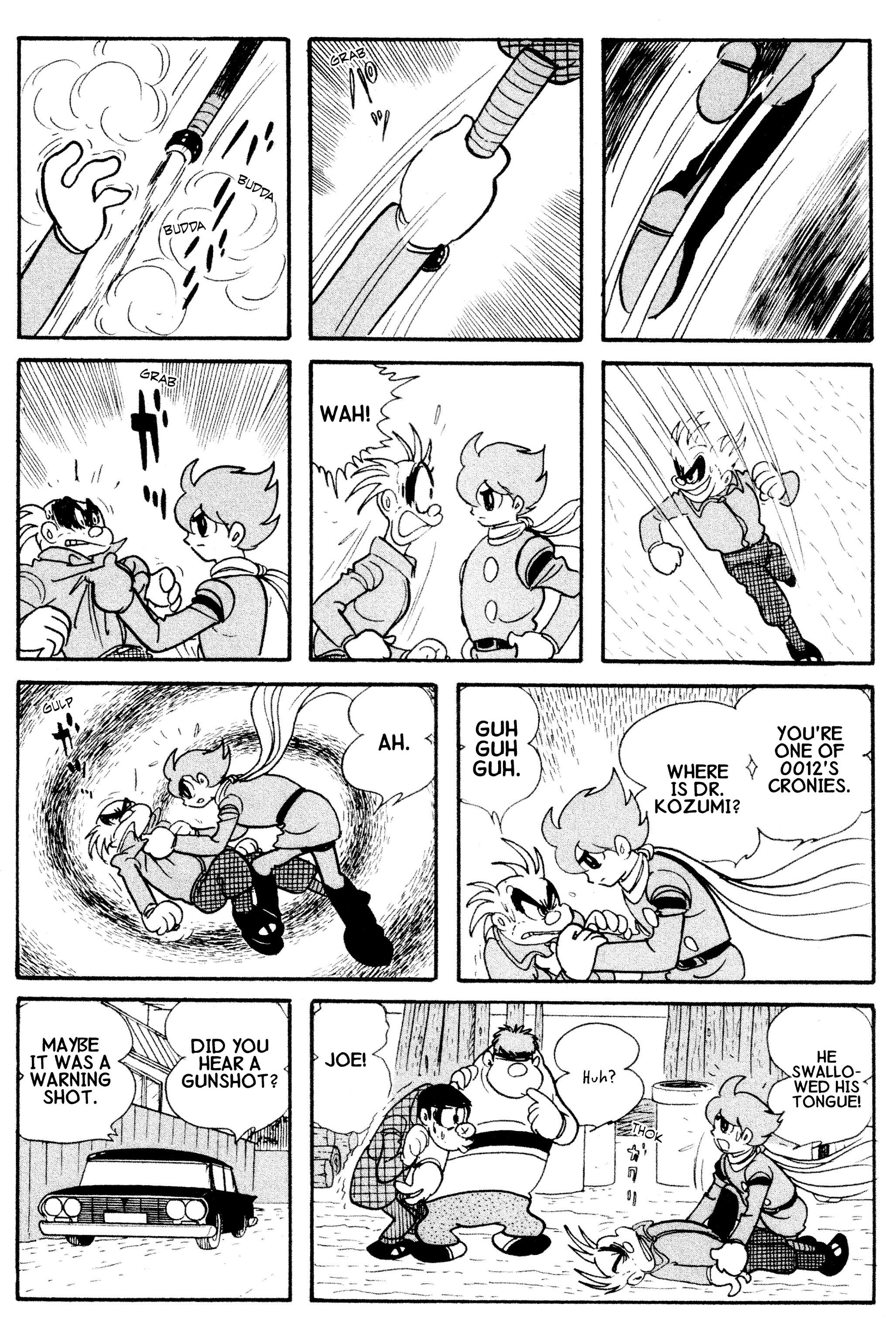 Cyborg 009 - Chapter 11.2: The Black Ghost | 0013