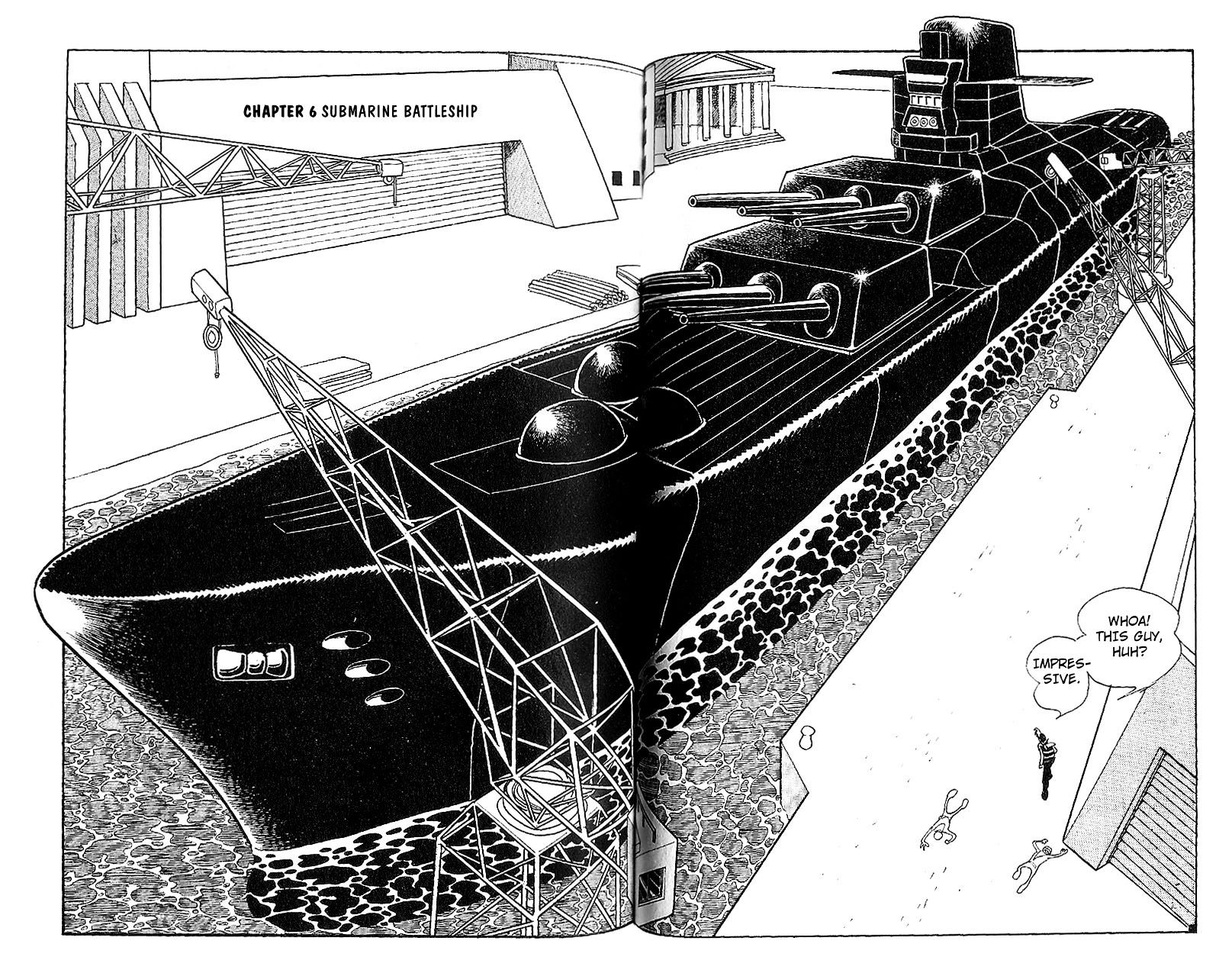 Cyborg 009 - Chapter 79 : Submarine Battleship