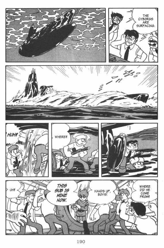 Cyborg 009 - Chapter 8 : Escape By Sea