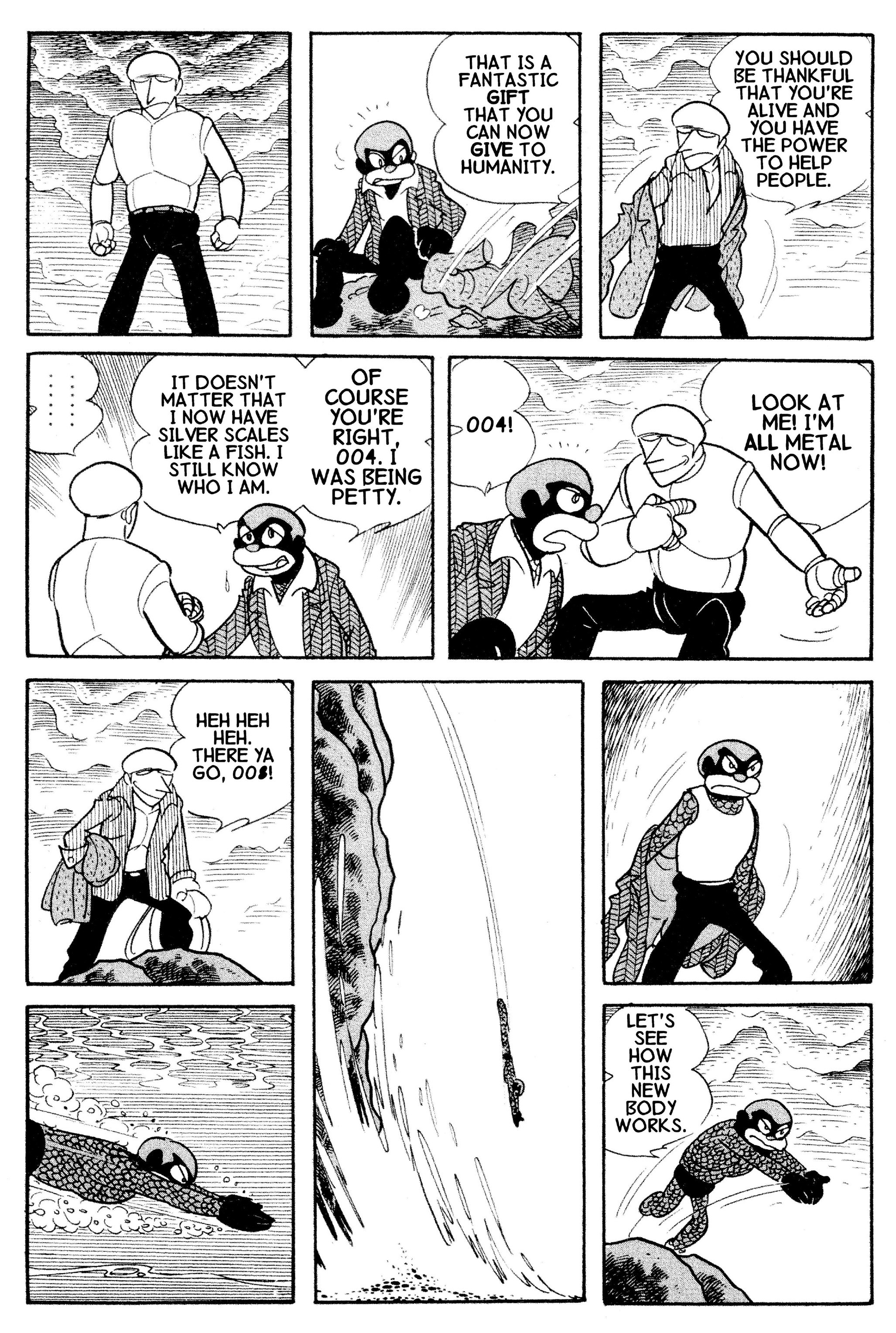 Cyborg 009 - Chapter 32.1: The Underground Empire Of Hades Story | Silence And Compromise