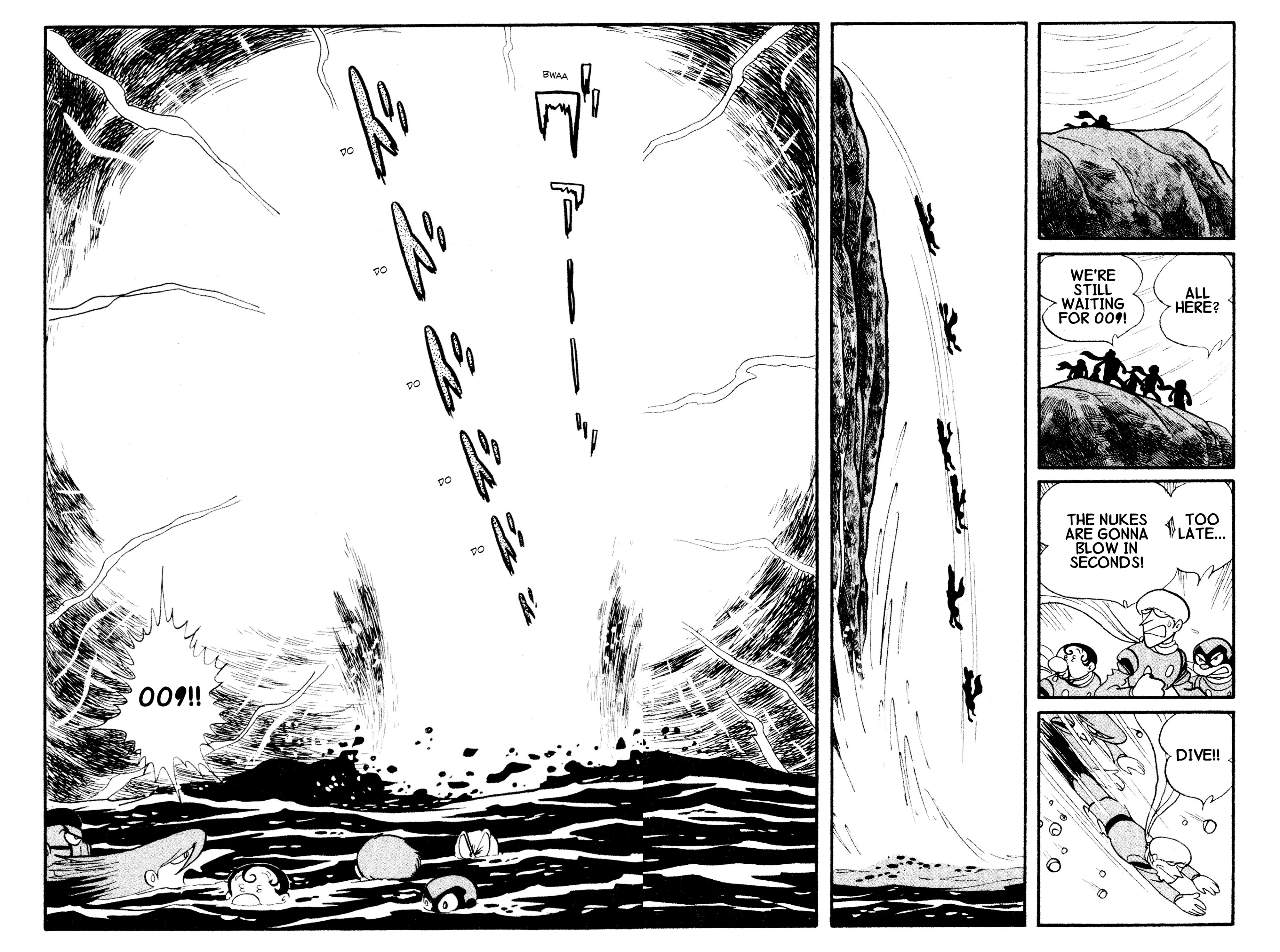 Cyborg 009 - Chapter 8.2: Birth | Escape By Sea (Part Two)