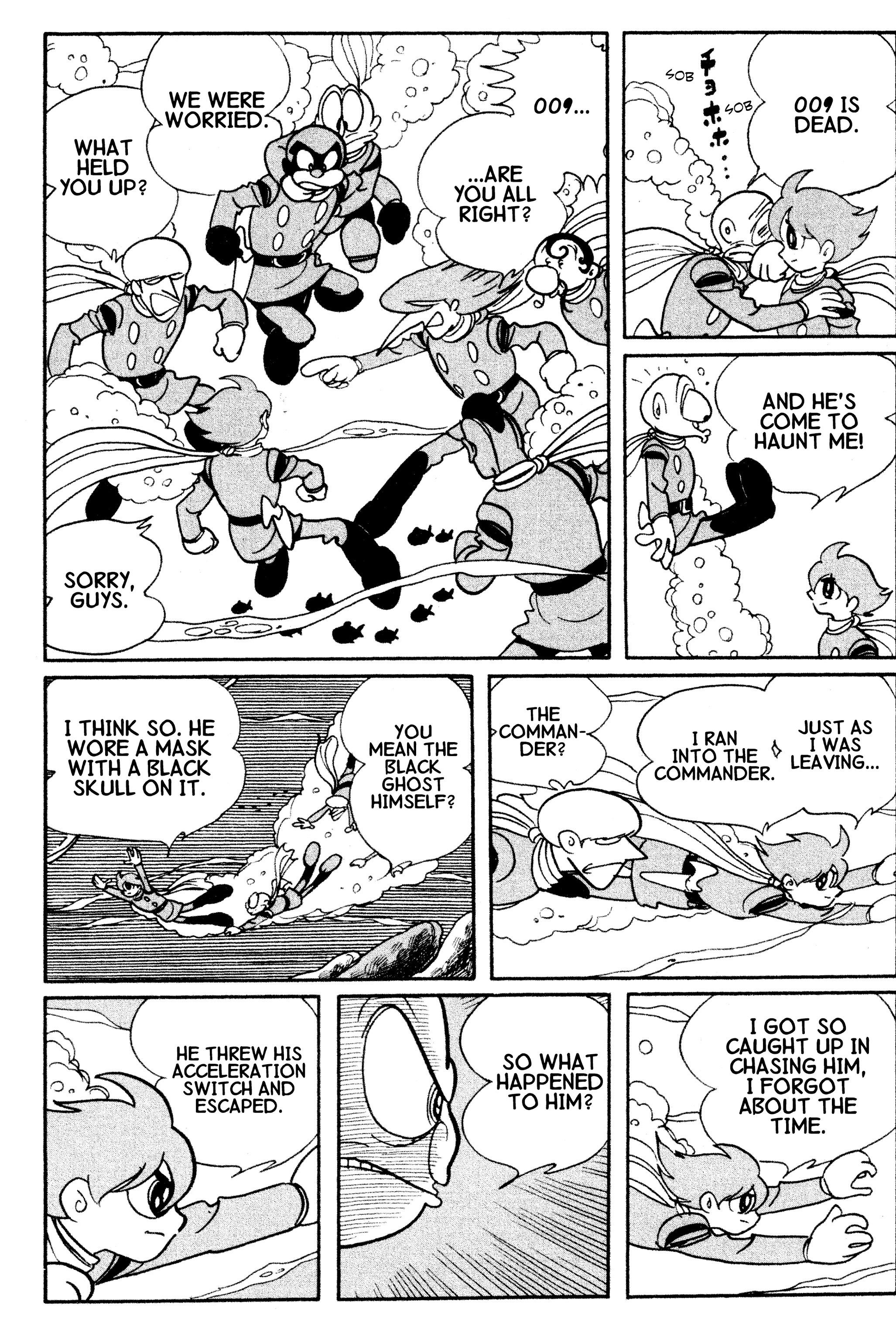 Cyborg 009 - Chapter 8.2: Birth | Escape By Sea (Part Two)