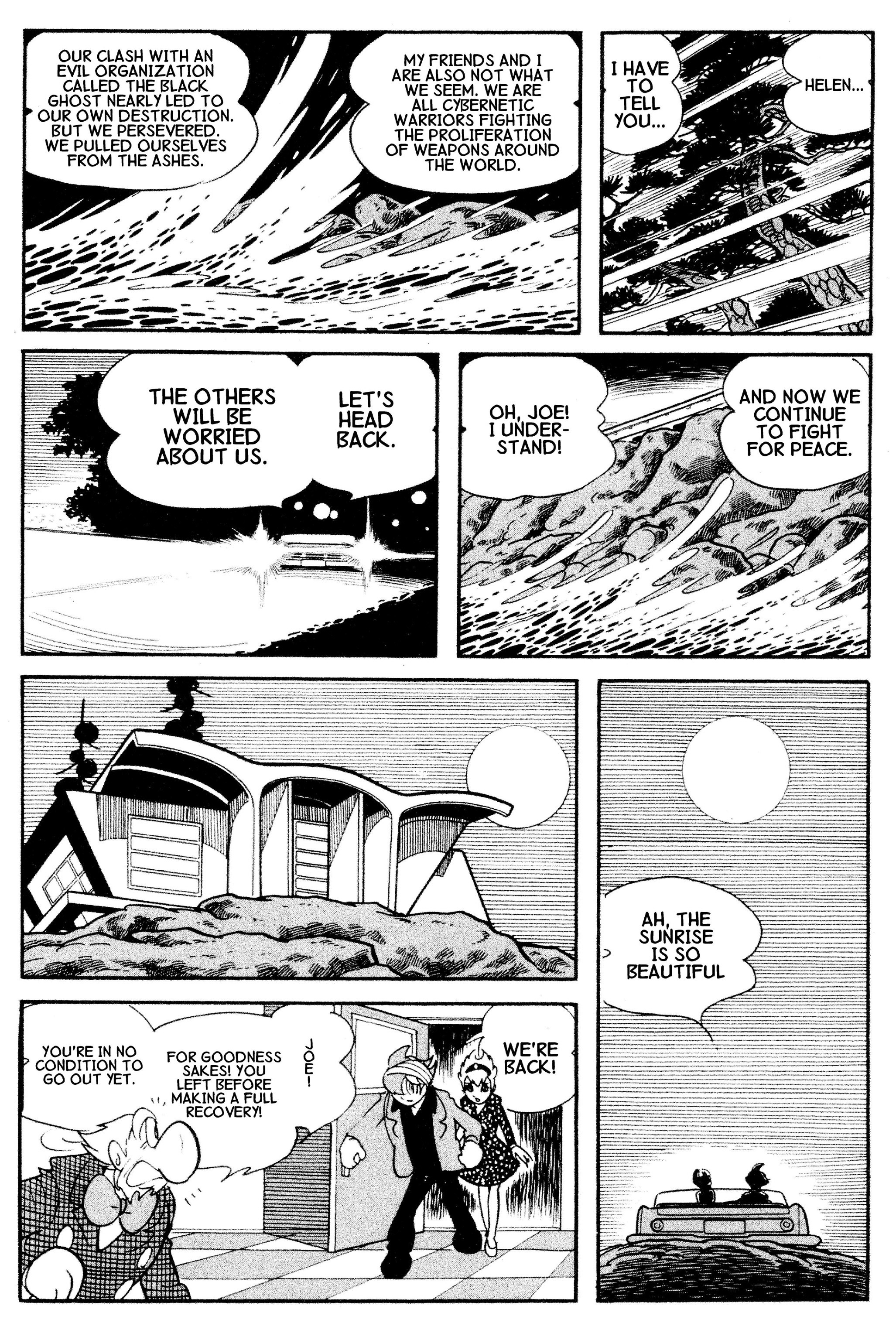 Cyborg 009 - Chapter 32.2: The Underground Empire Of Hades Story | Silence And Compromise