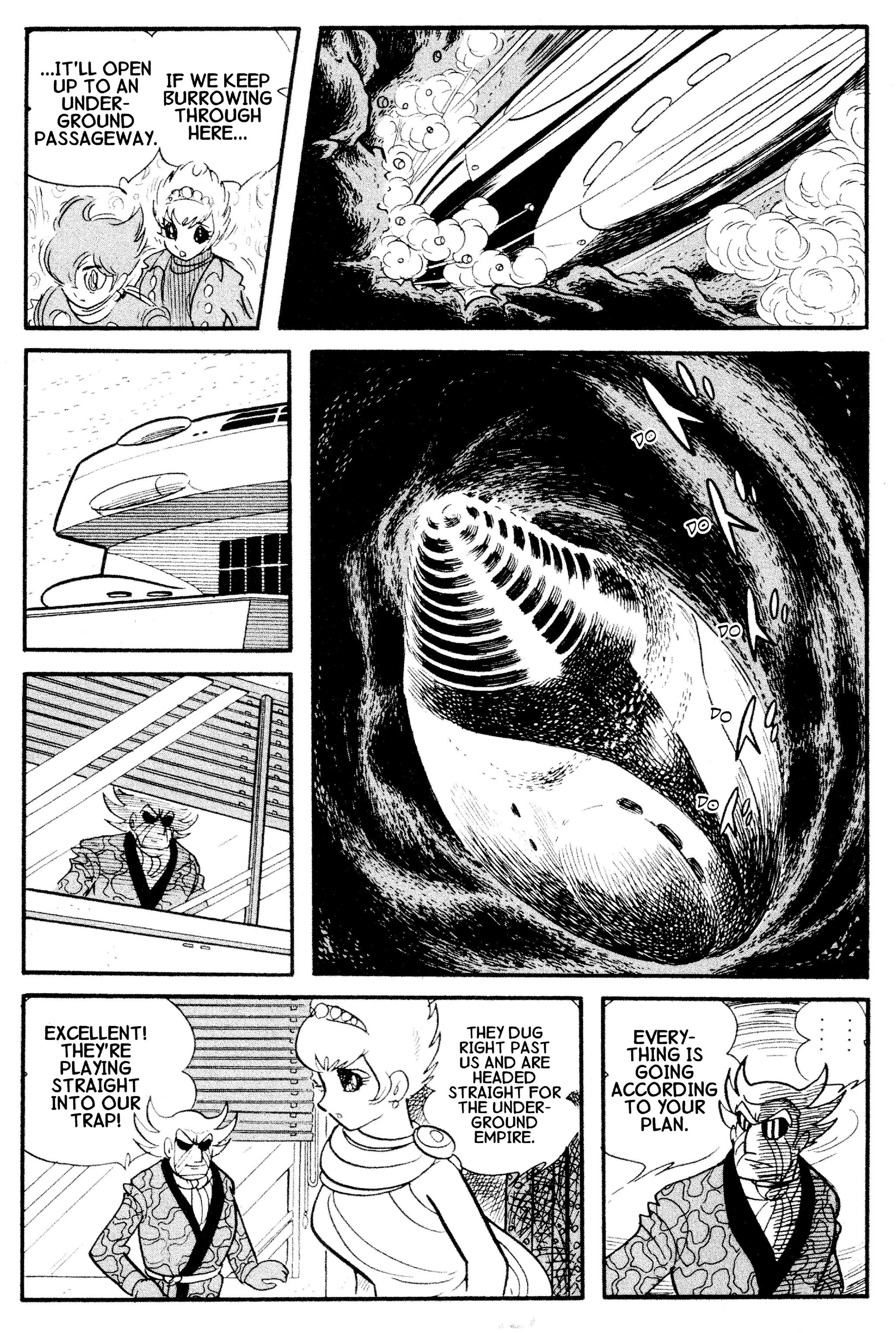 Cyborg 009 - Chapter 34.1: The Underground Empire Of Hades Story | Into The Underground Lair