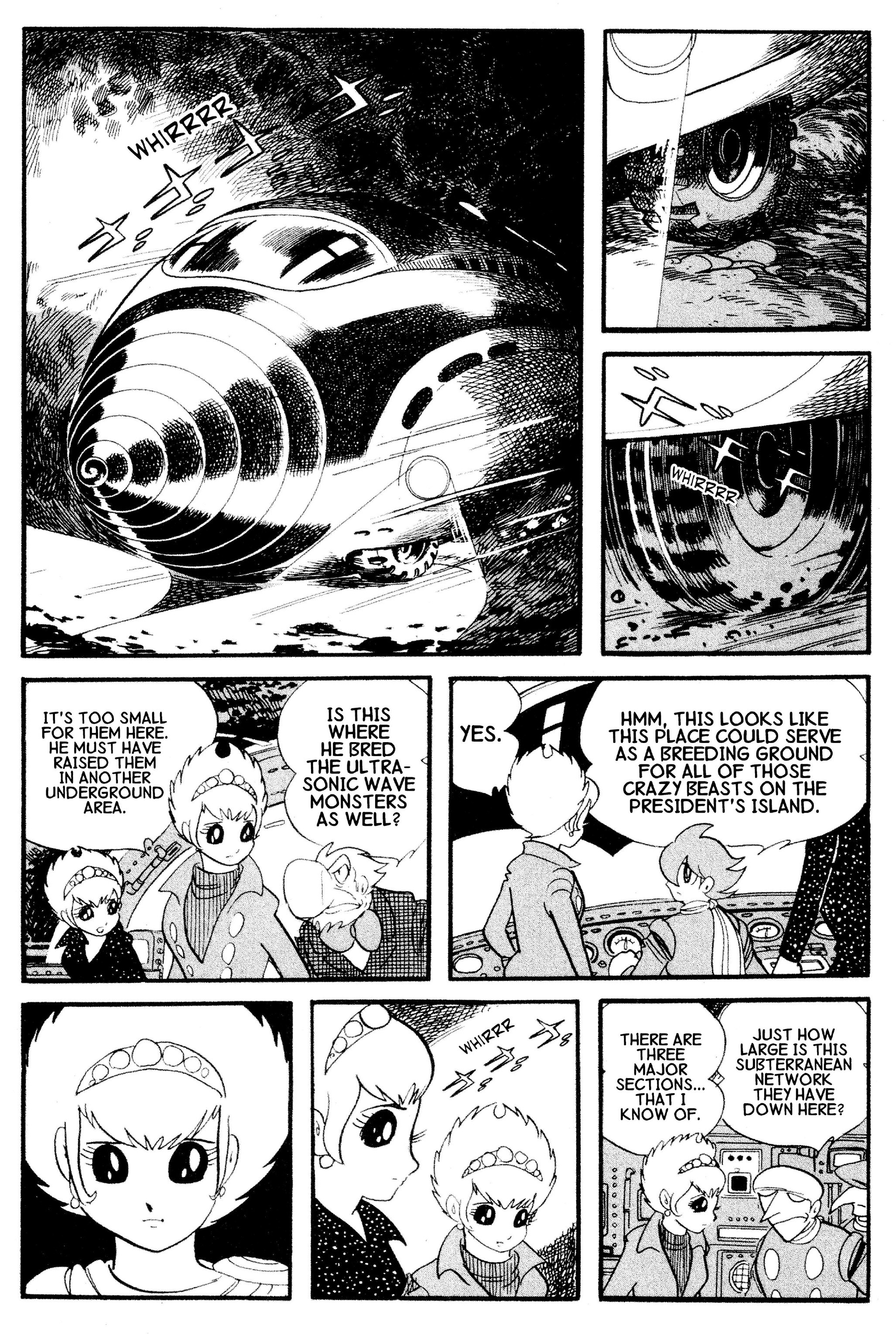 Cyborg 009 - Chapter 34.1: The Underground Empire Of Hades Story | Into The Underground Lair