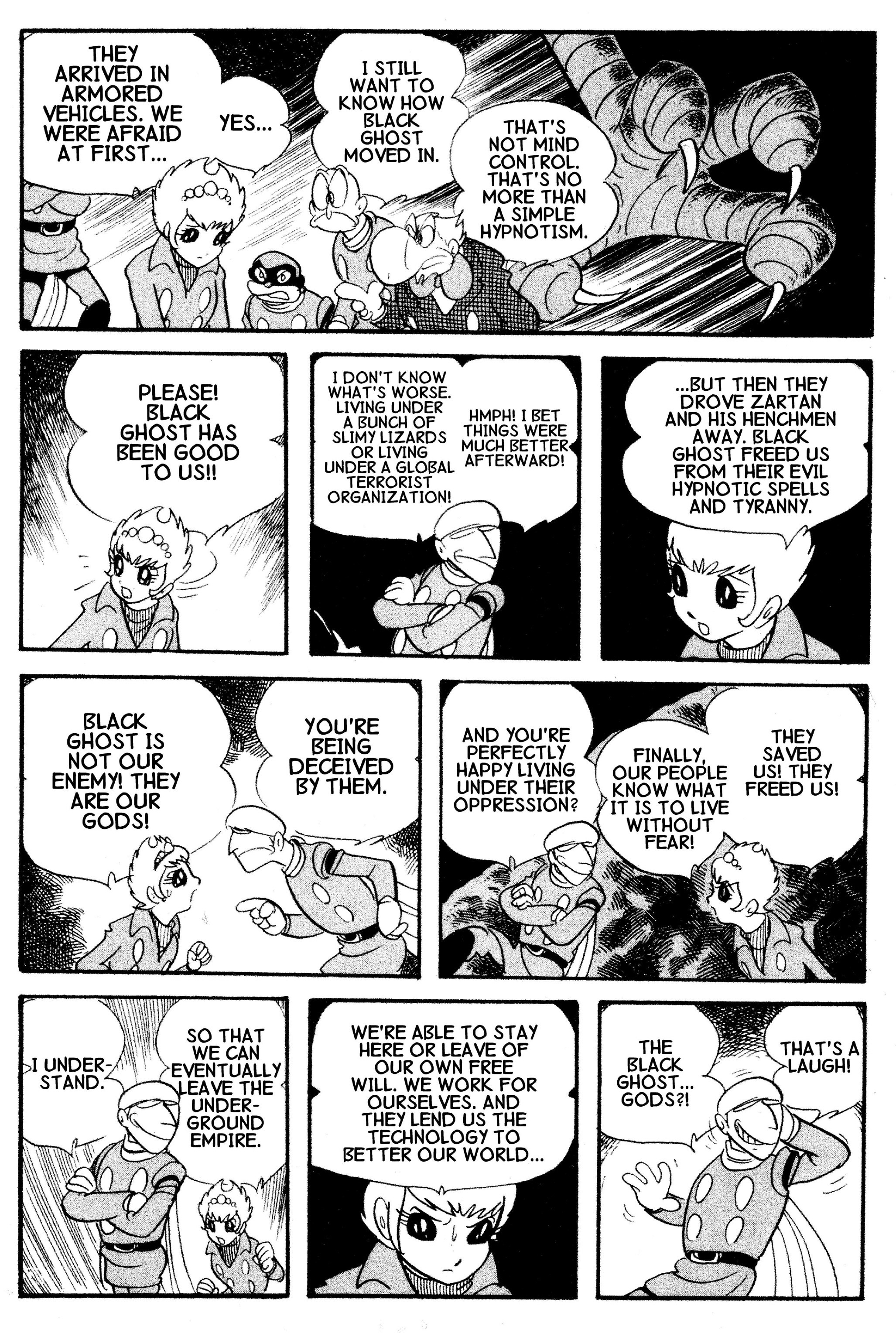 Cyborg 009 - Chapter 34.1: The Underground Empire Of Hades Story | Into The Underground Lair