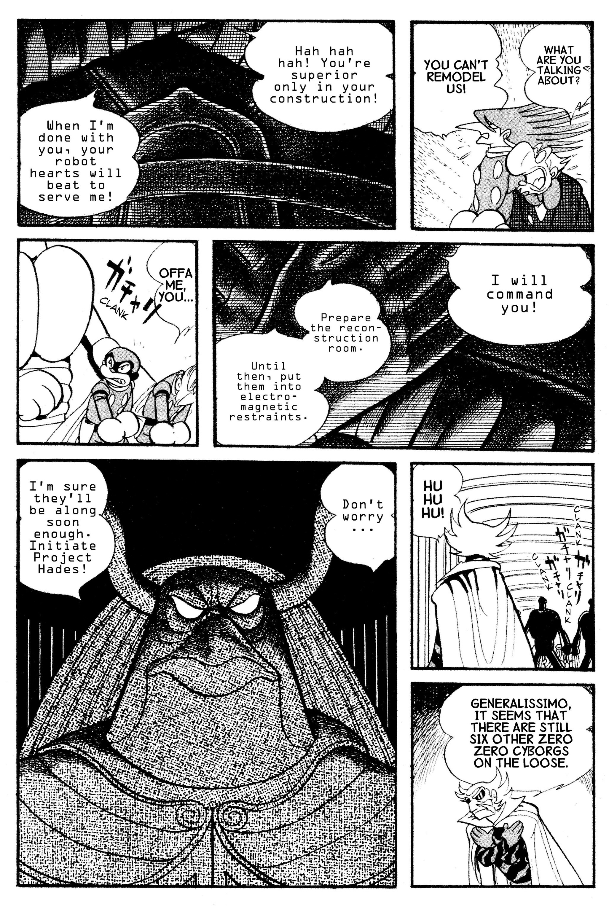 Cyborg 009 - Chapter 34.1: The Underground Empire Of Hades Story | Into The Underground Lair