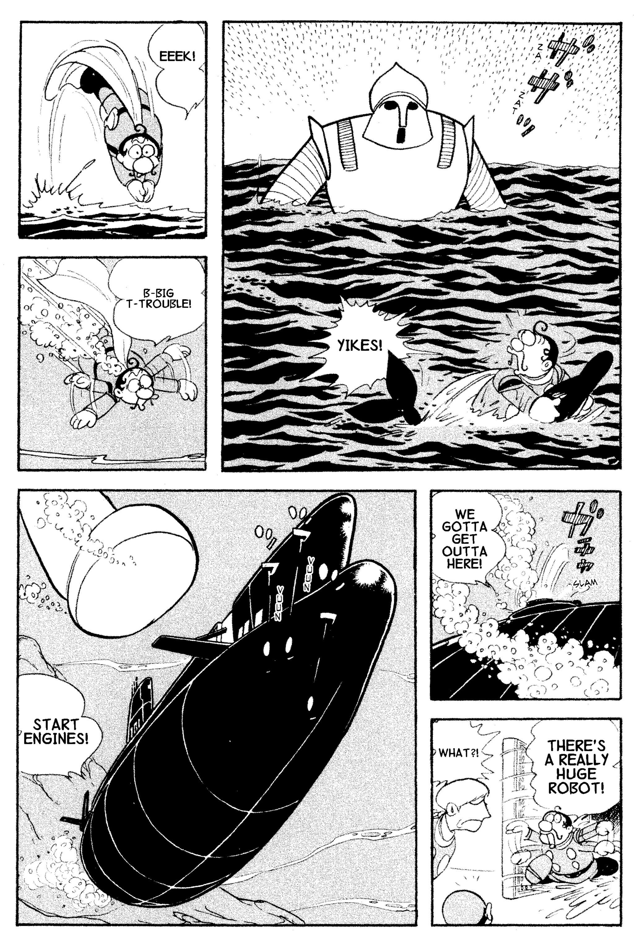 Cyborg 009 - Chapter 26.1: The Myutos Cyborgs | Atlas Invasion