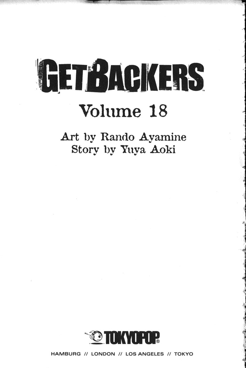 Get Backers - Vol.18 Chapter 145: Act Viii:divine Design (31):The Key