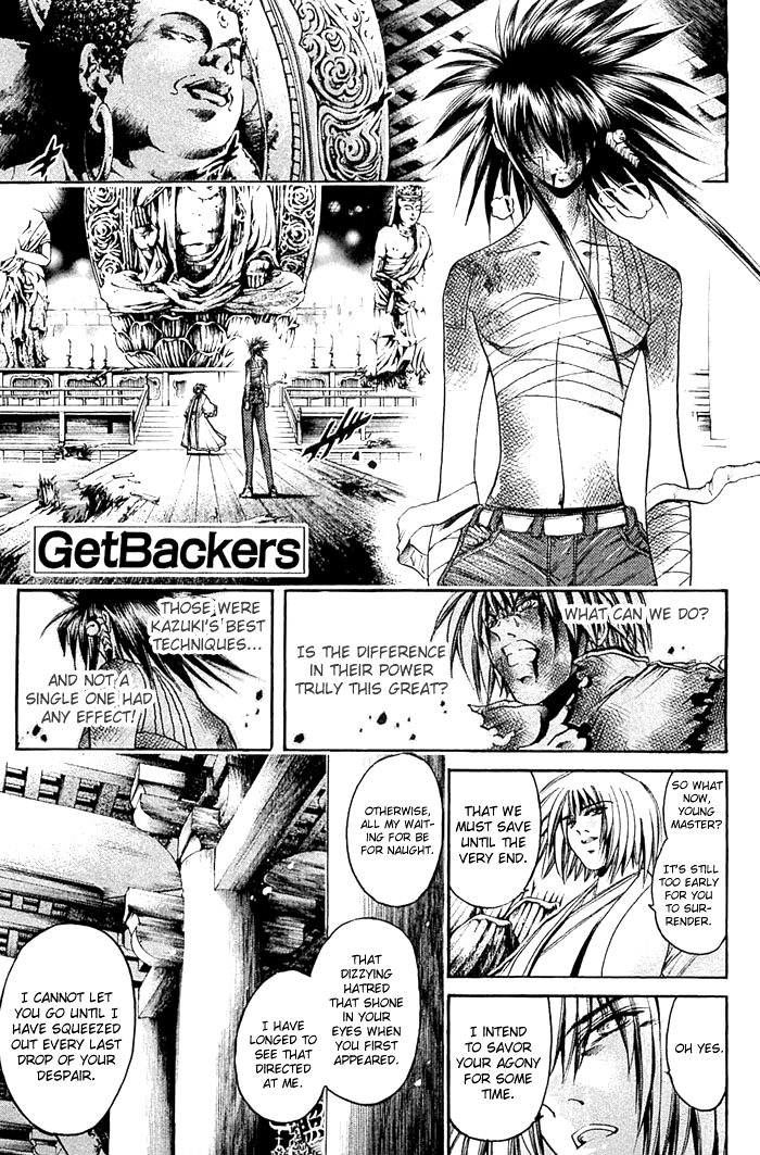 Get Backers - Vol.36 Chapter 313: Act Xii:get Back The Lost Time (58)