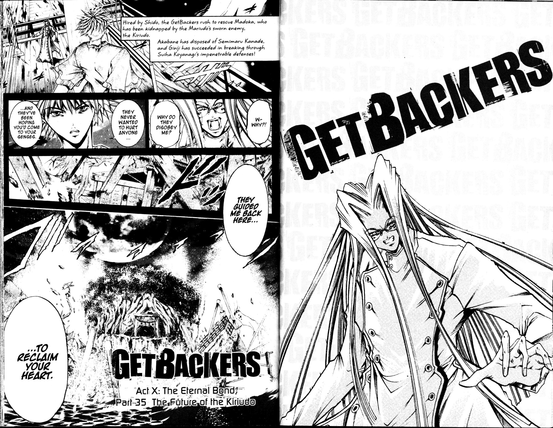 Get Backers - Vol.23 Chapter 196: Act X:the Eternal Bond (35):The Future Of The Kiriudo