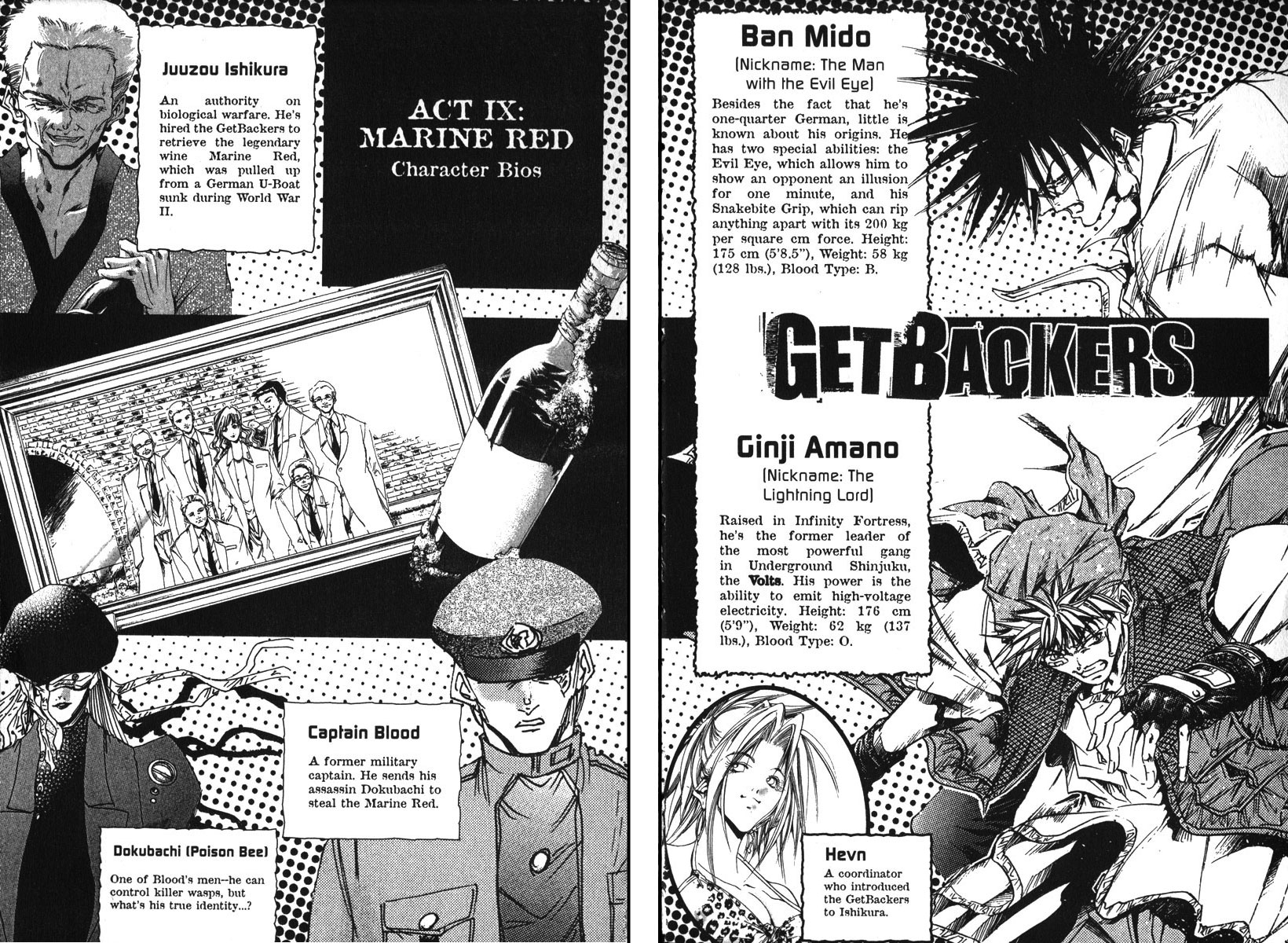 Get Backers - Vol.19 Chapter 154: Act Ix:marine Red (4):Insecticide