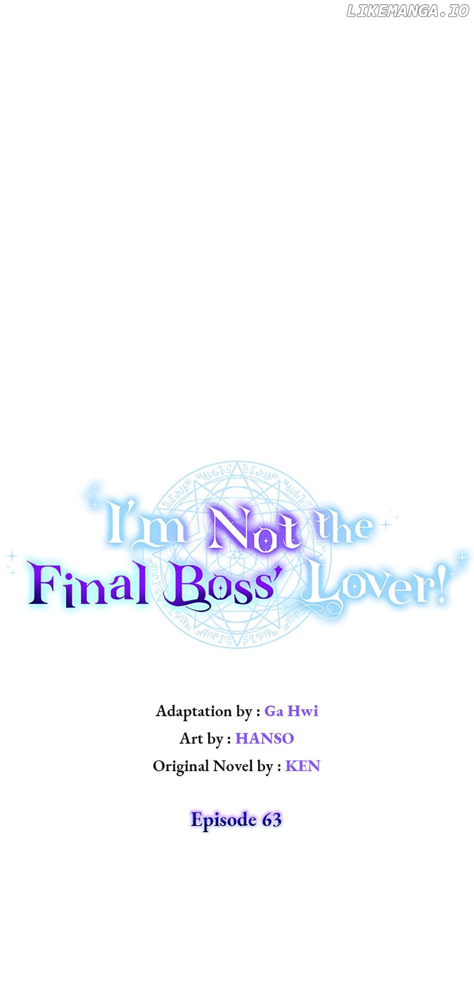 I’m Not The Final Boss’ Lover - Chapter 63