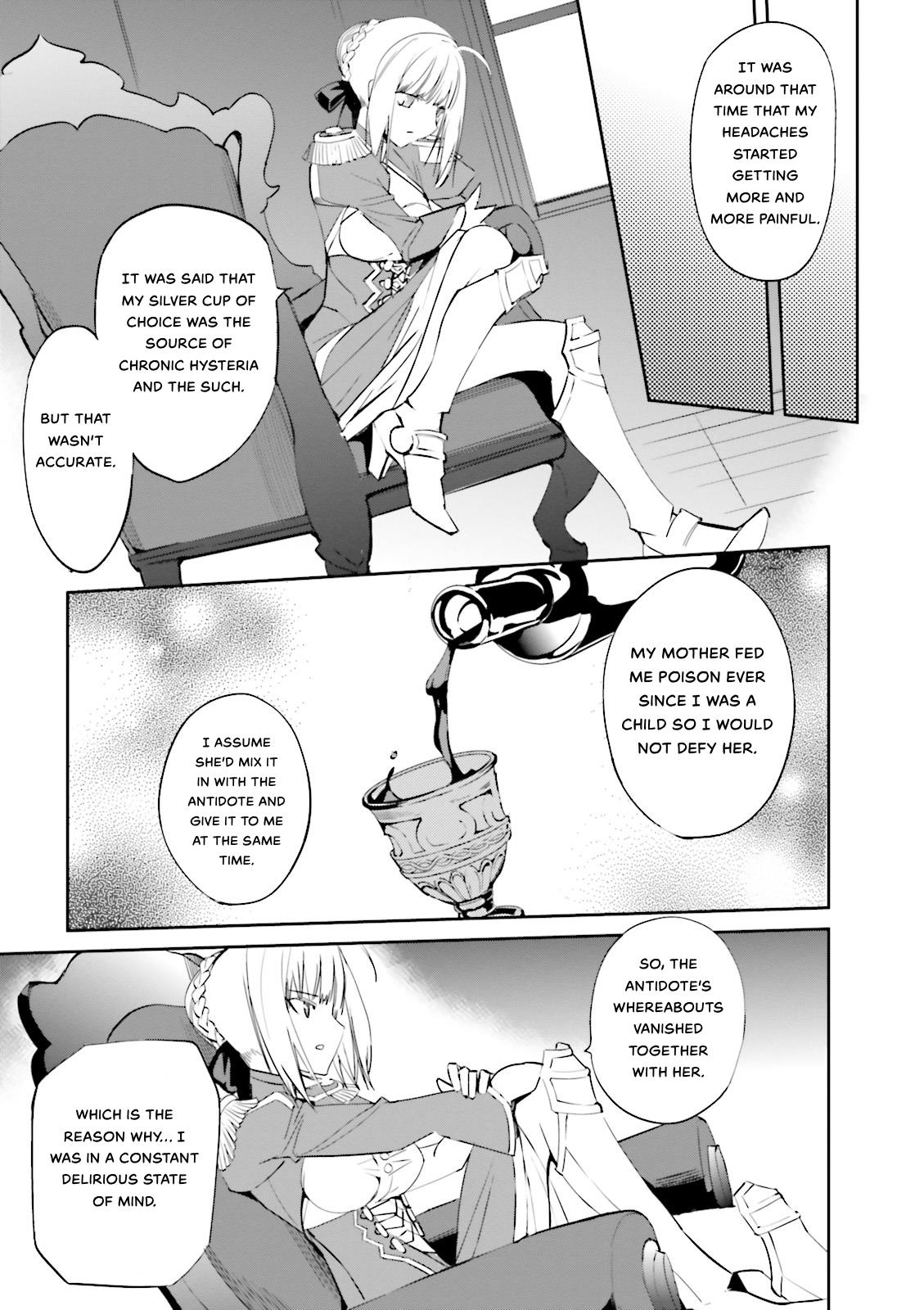 Fate/Extra - Vol.4 Chapter 25: Roses, Flames And Eternity