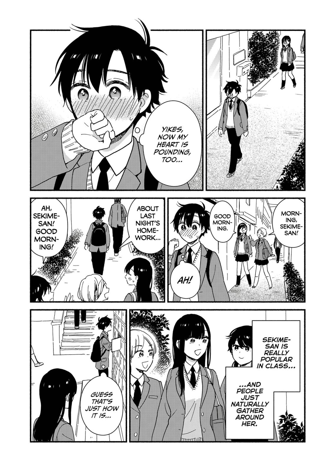 Don't Blush, Sekime-San! - Chapter 4