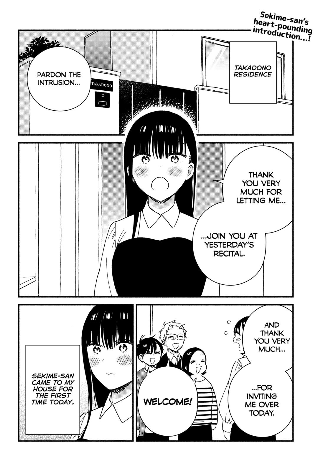 Don't Blush, Sekime-San! - Chapter 41