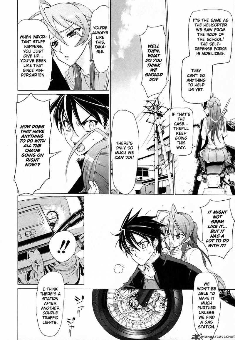 Highschool Of The Dead - Chapter 4