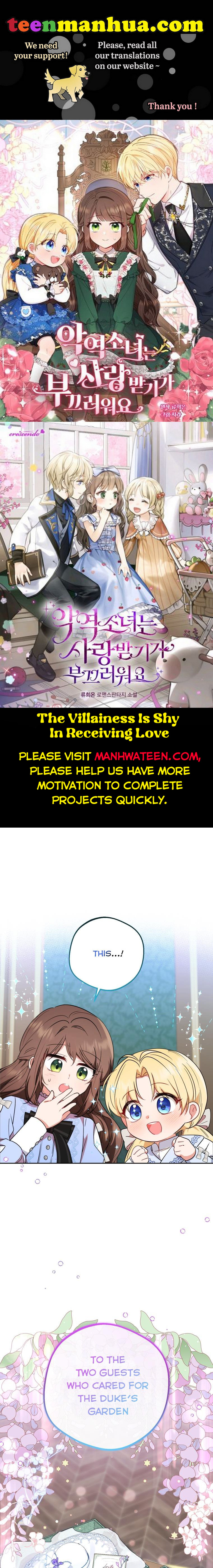 The Villainess Is Shy In Receiving Love - Chapter 8