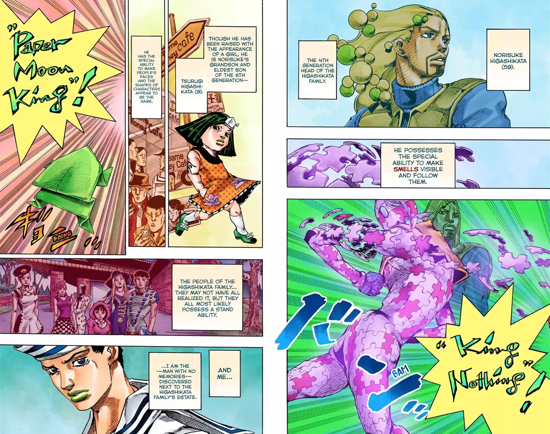 Jojo's Bizarre Adventure Part 8: Jojolion - Vol.8 Chapter 33: Josuke! Go To The Higashikata Fruit Parlor (Official Color Scans)