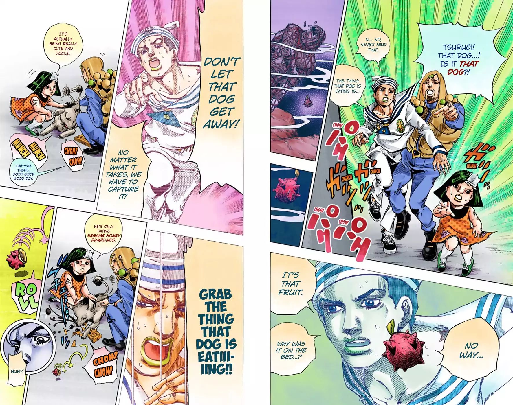 Jojo's Bizarre Adventure Part 8: Jojolion - Vol.8 Chapter 33: Josuke! Go To The Higashikata Fruit Parlor (Official Color Scans)