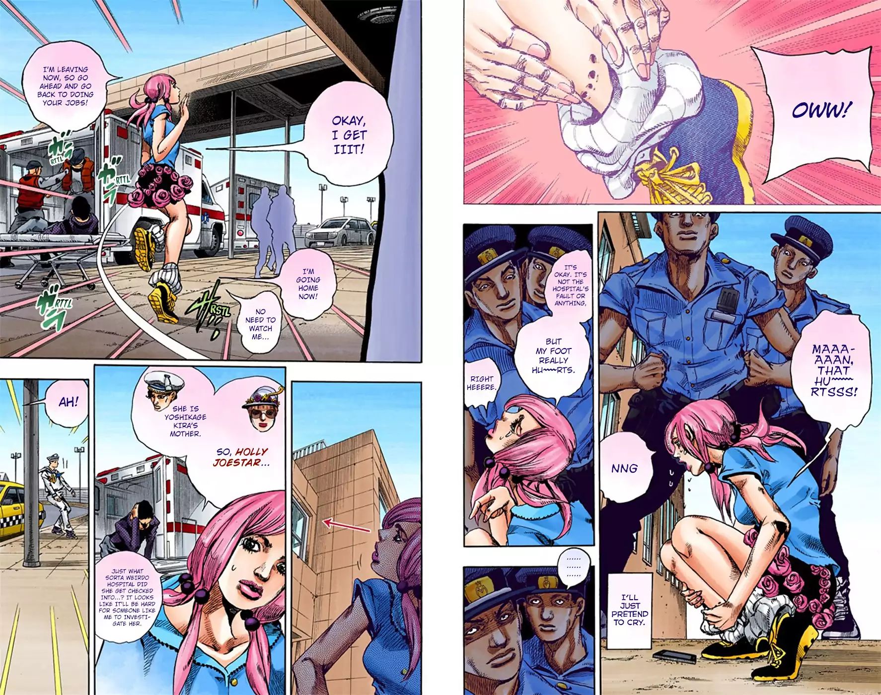 Jojo's Bizarre Adventure Part 8: Jojolion - Vol.4 Chapter 17: The Lemon And The Tangerine (Official Color Scans)