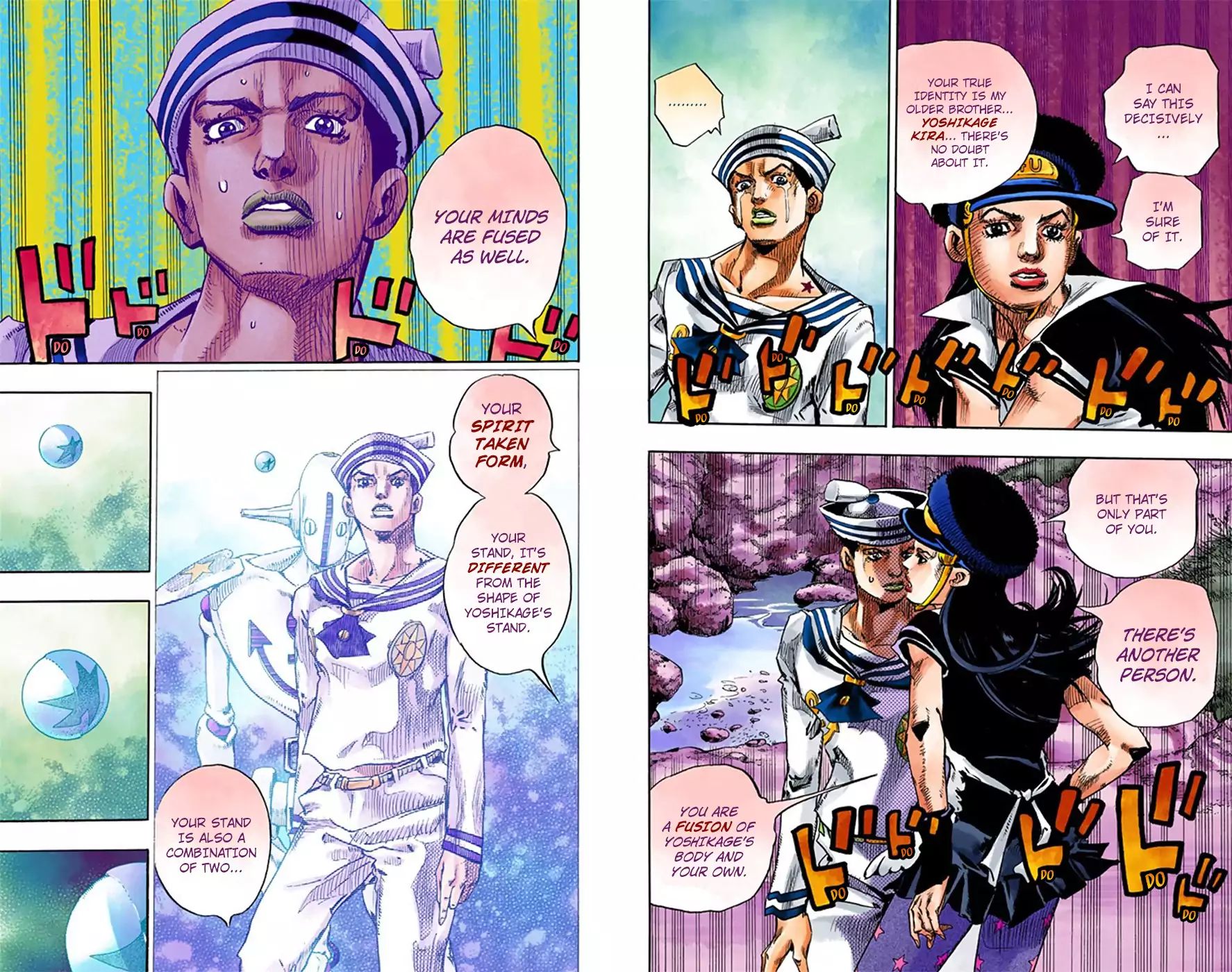 Jojo's Bizarre Adventure Part 8: Jojolion - Vol.4 Chapter 17: The Lemon And The Tangerine (Official Color Scans)