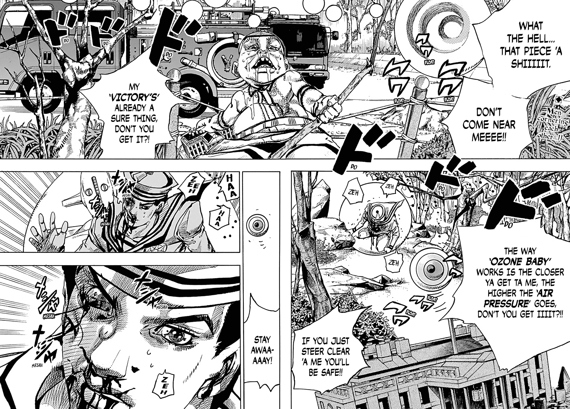 Jojo's Bizarre Adventure Part 8: Jojolion - Vol.19 Chapter 76: Poor Tom And Ozone Baby Part 5