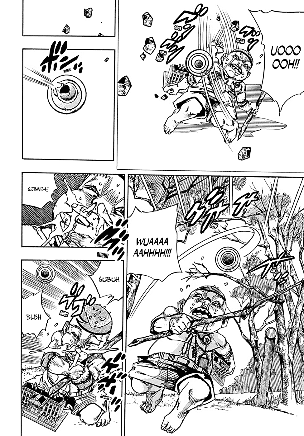 Jojo's Bizarre Adventure Part 8: Jojolion - Vol.19 Chapter 76: Poor Tom And Ozone Baby Part 5