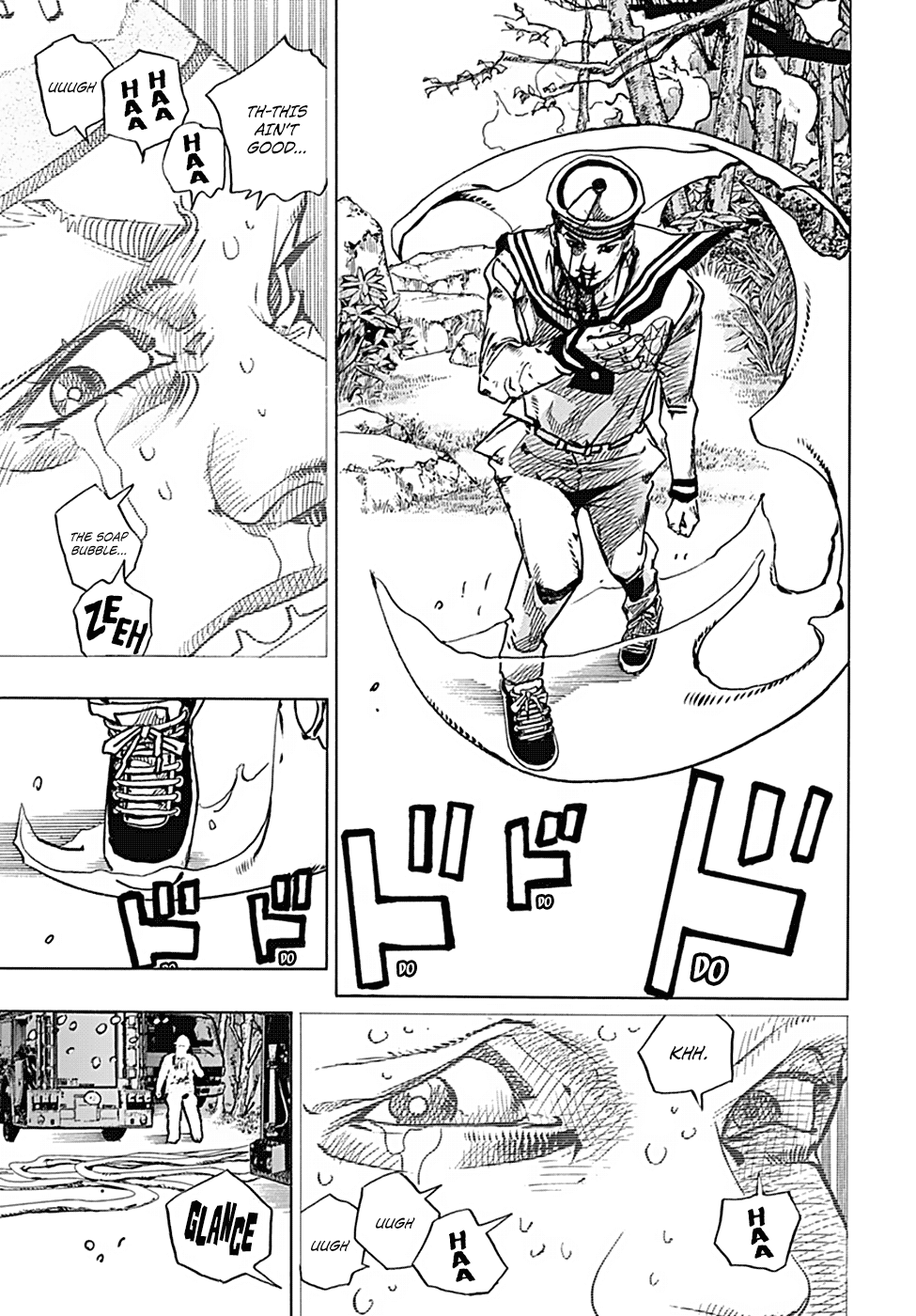 Jojo's Bizarre Adventure Part 8: Jojolion - Vol.19 Chapter 76: Poor Tom And Ozone Baby Part 5