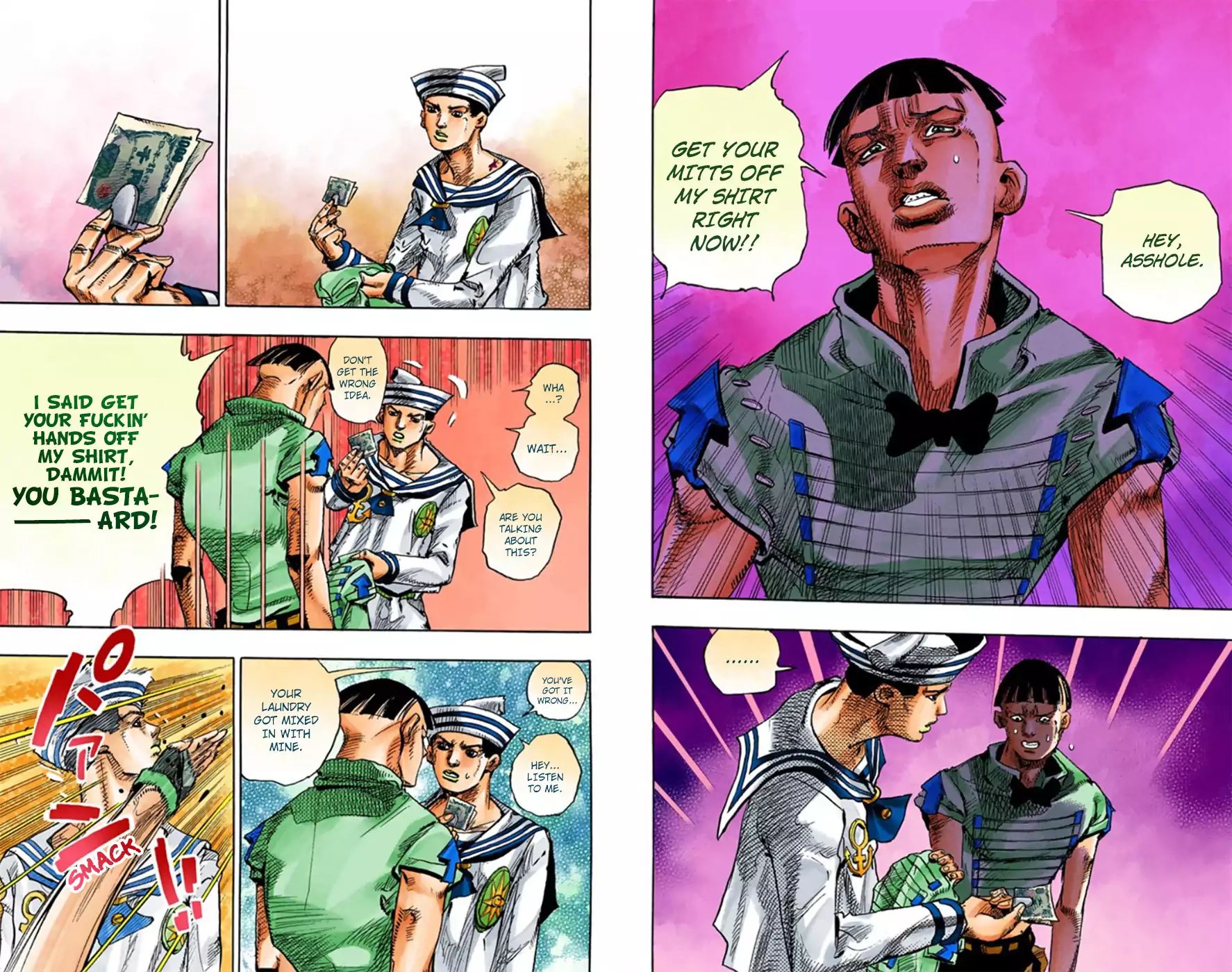 Jojo's Bizarre Adventure Part 8: Jojolion - Vol.3 Chapter 12: Paisley Park And Born This Way Part 1 (Official Color Scans)