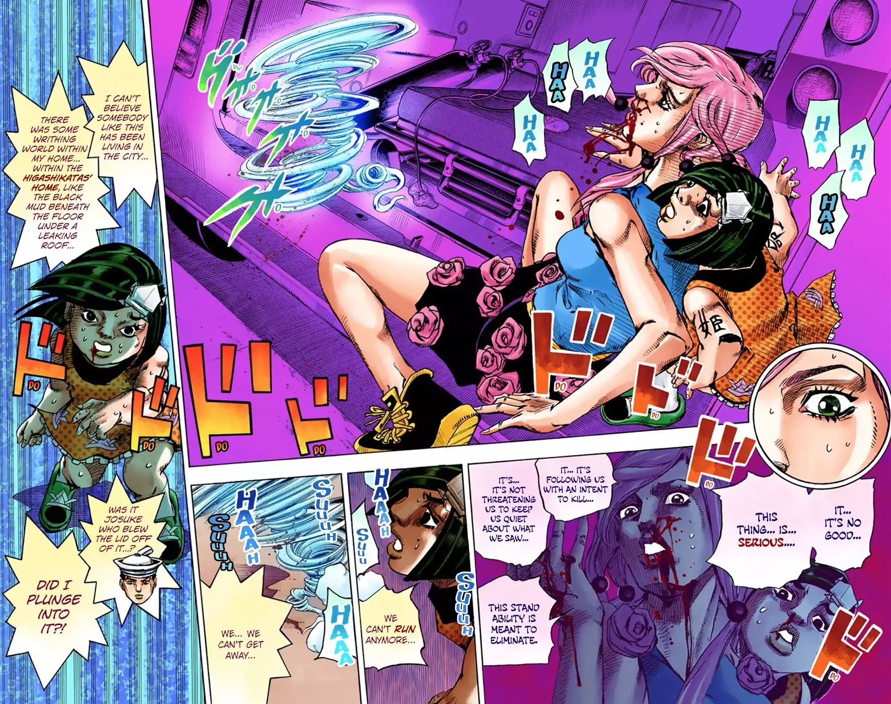 Jojo's Bizarre Adventure Part 8: Jojolion - Vol.10 Chapter 42: Doobie Wah Part 4 (Official Color Scans)