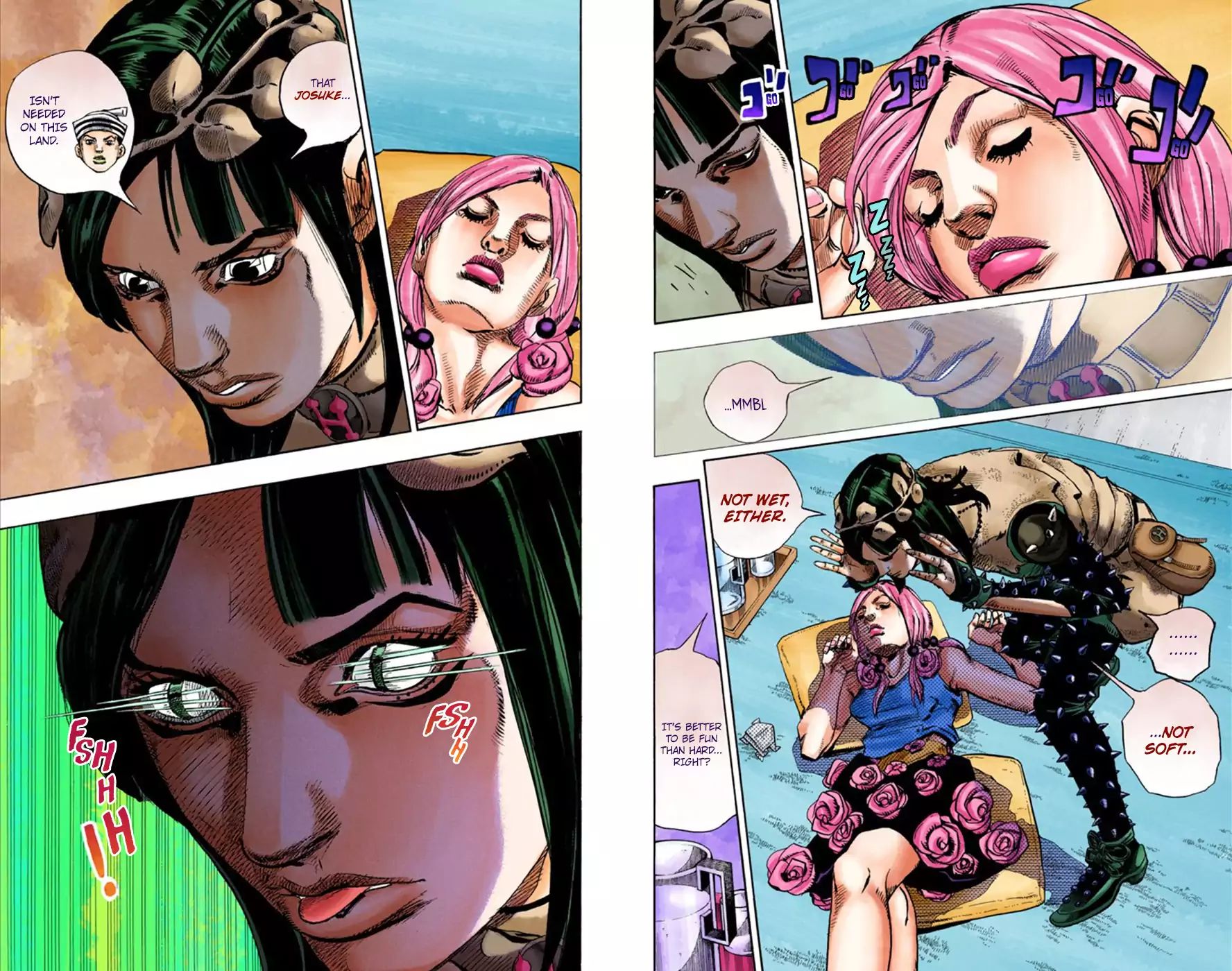 Jojo's Bizarre Adventure Part 8: Jojolion - Vol.6 Chapter 26: Tsurugi Higashikata S Goal, And The Architect (Official Color Scans)