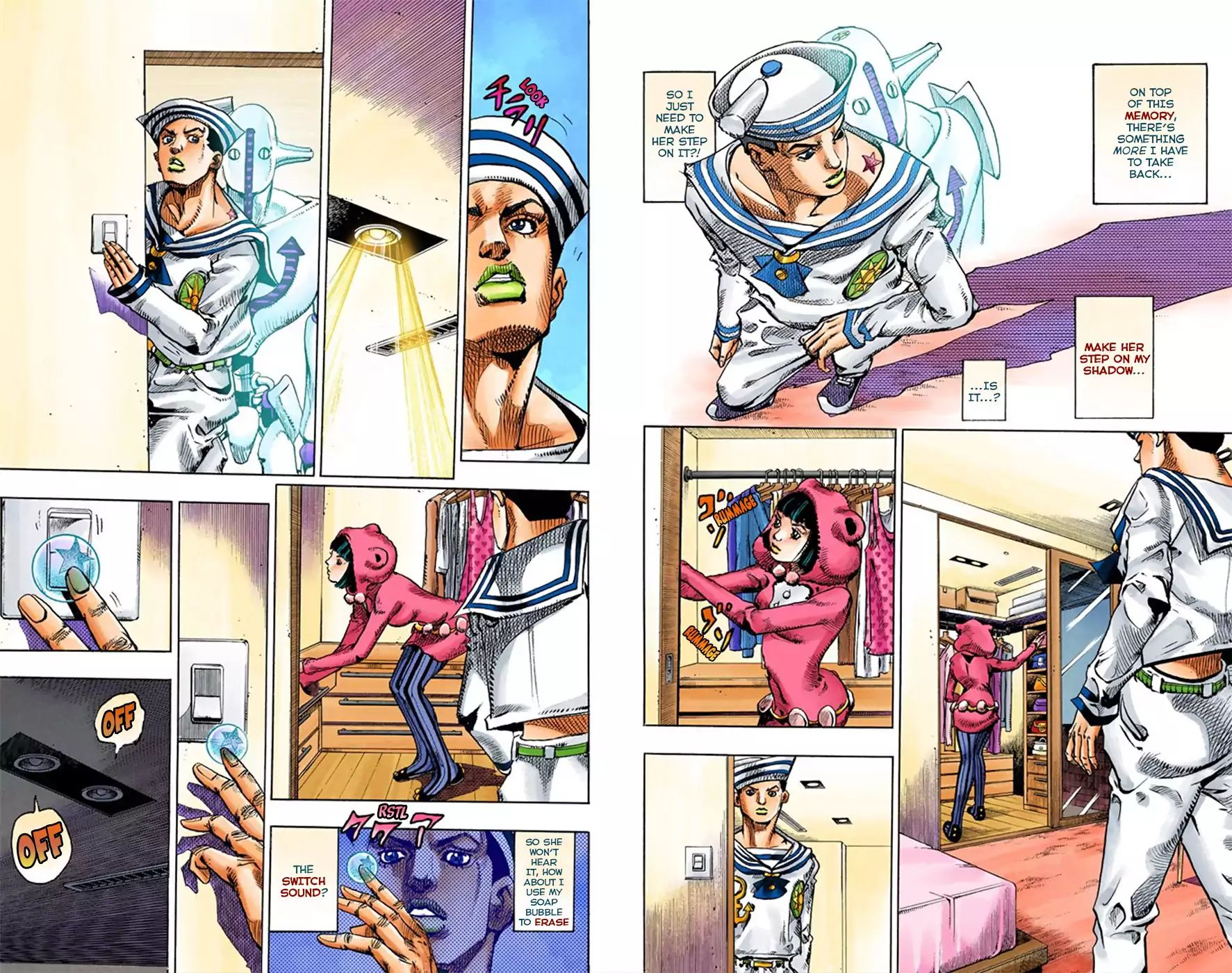 Jojo's Bizarre Adventure Part 8: Jojolion - Vol.2 Chapter 8: California King Bed Part 1 (Official Color Scans)