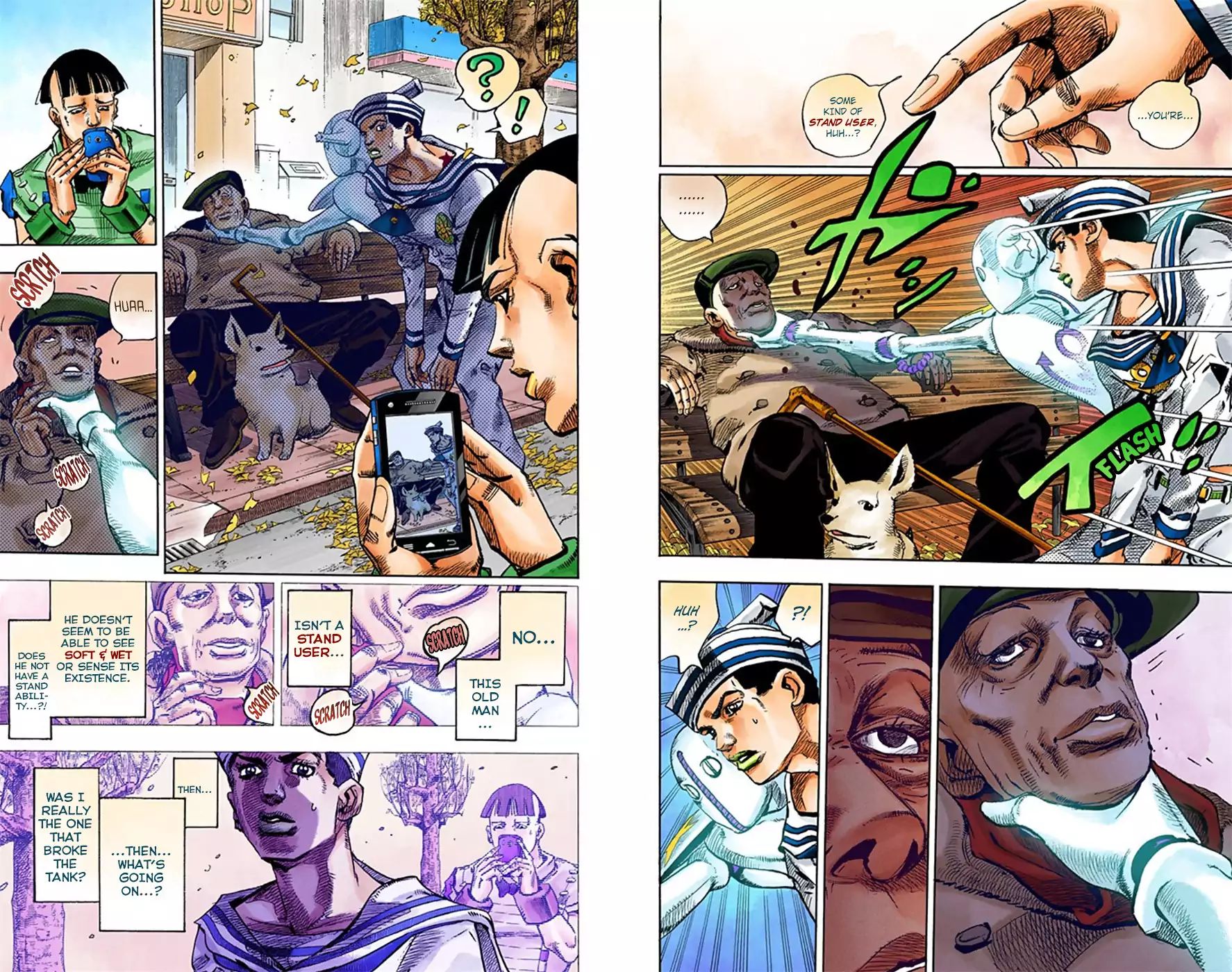 Jojo's Bizarre Adventure Part 8: Jojolion - Vol.5 Chapter 19: Shakedown Road Part 2 (Official Color Scans)